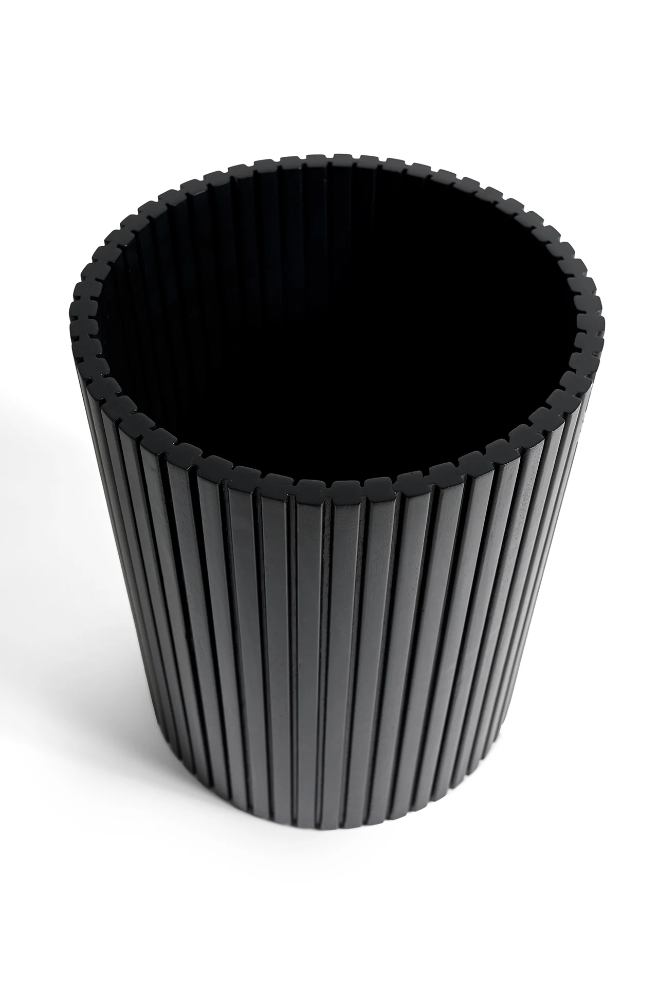 Ethnicraft Mahogany Roller Max Paper Basket - Image 2