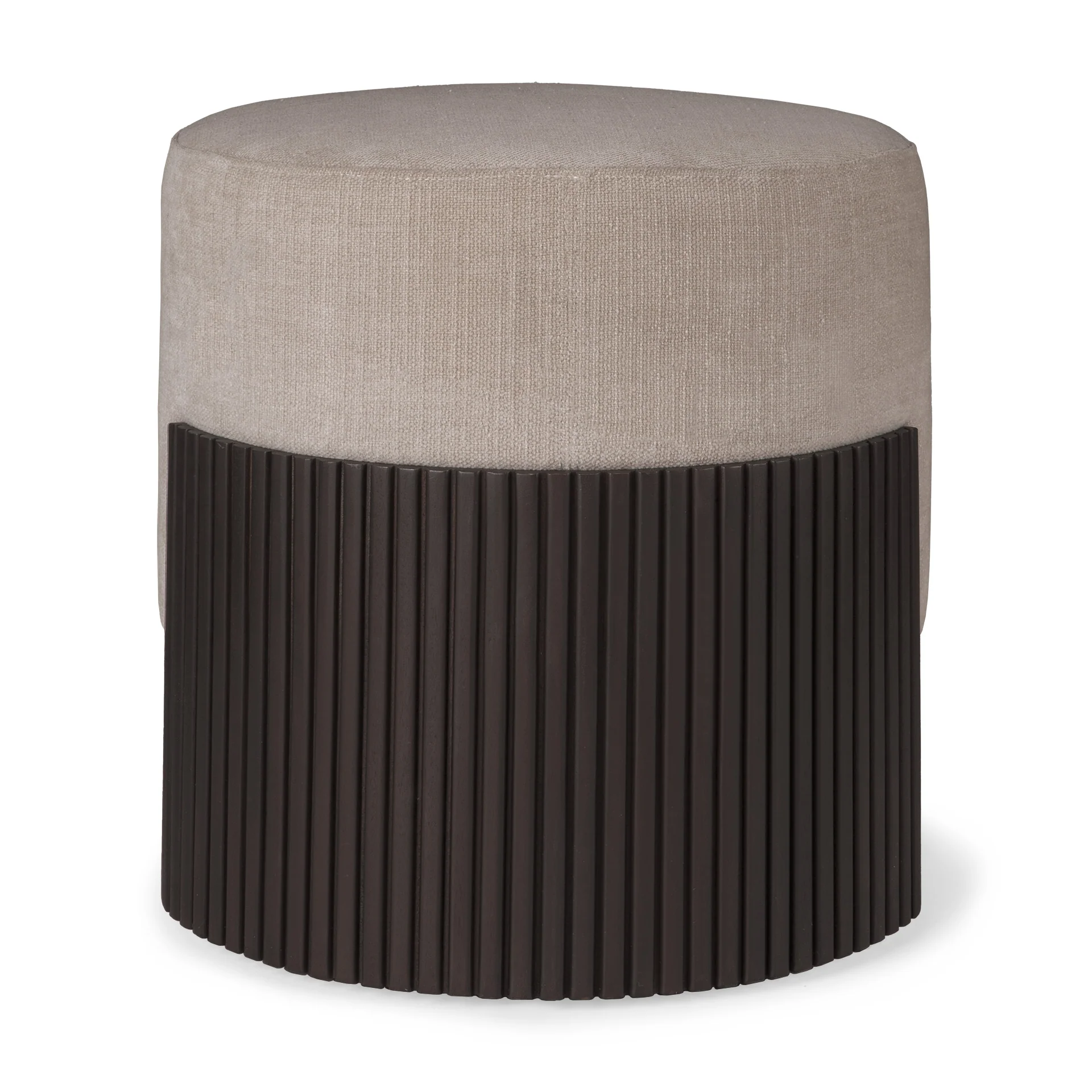 Ethnicraft Mahogany Roller Max Pouf - Image 3