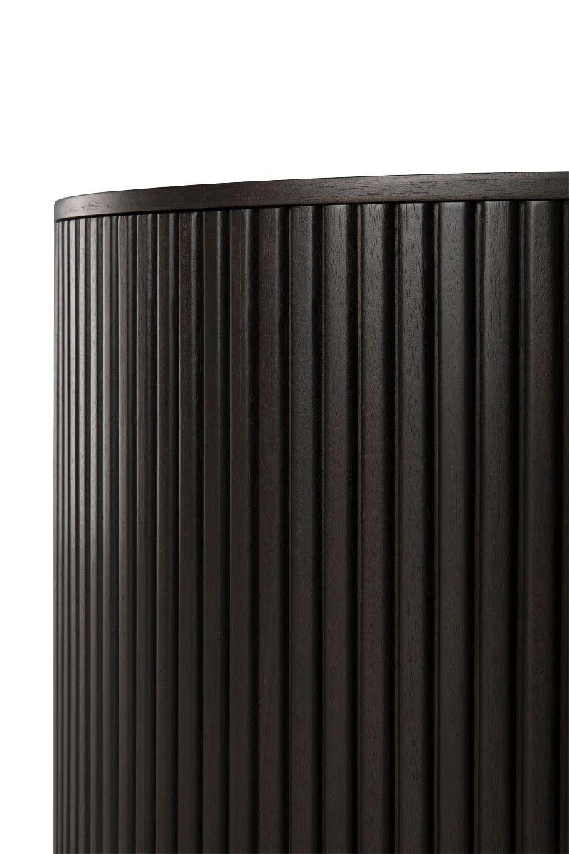 Ethnicraft Mahogany Roller Max Round Coffee Table - Image 7