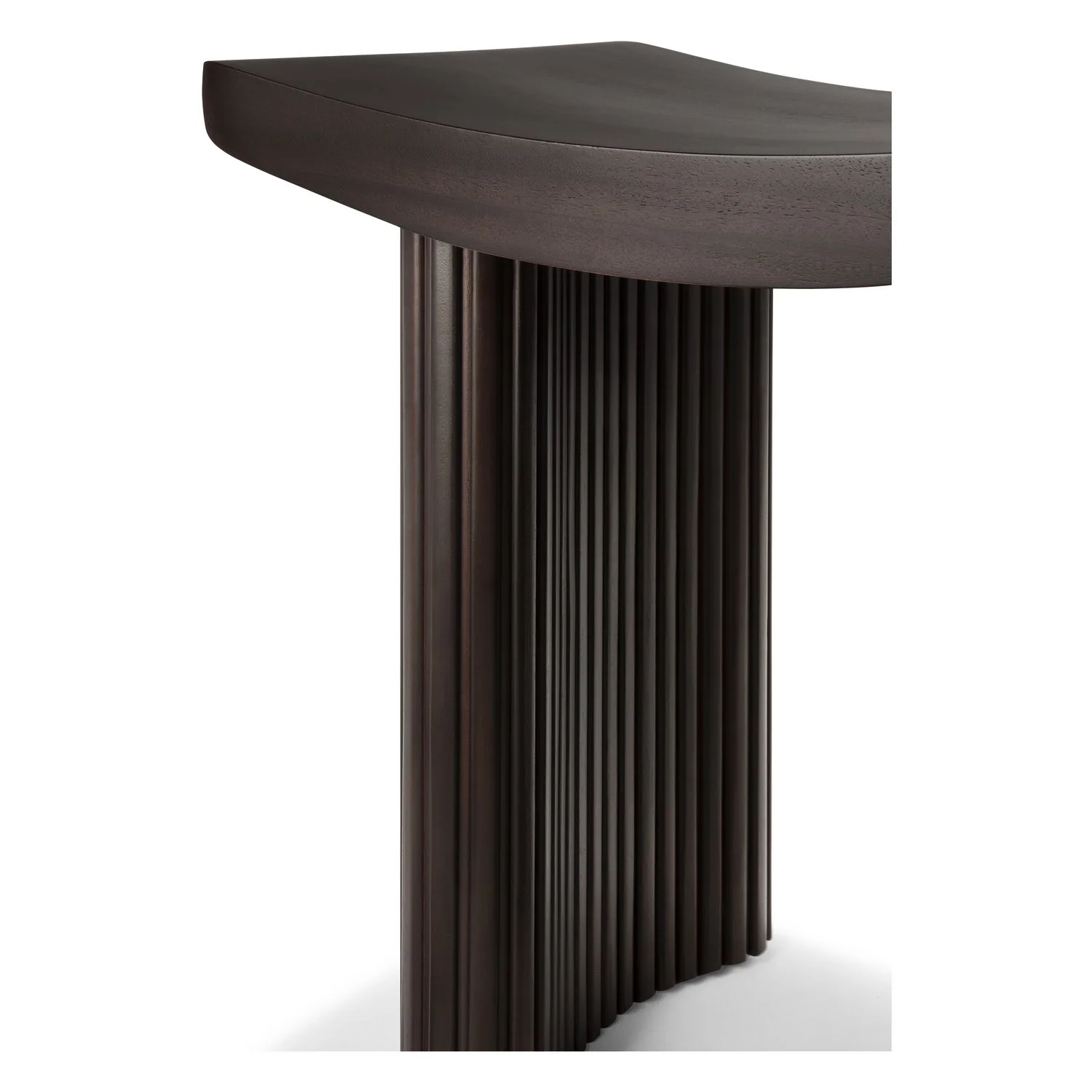 Ethnicraft Mahogany Roller Max Stool - Image 3