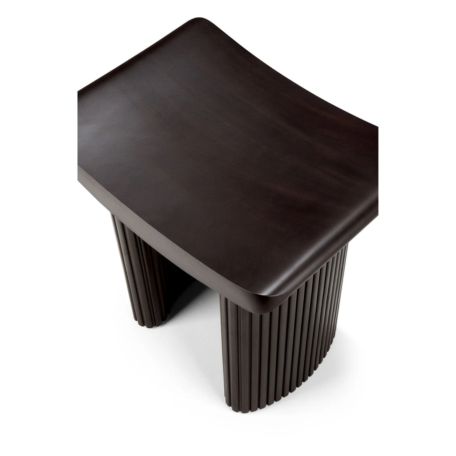 Ethnicraft Mahogany Roller Max Stool - Image 4