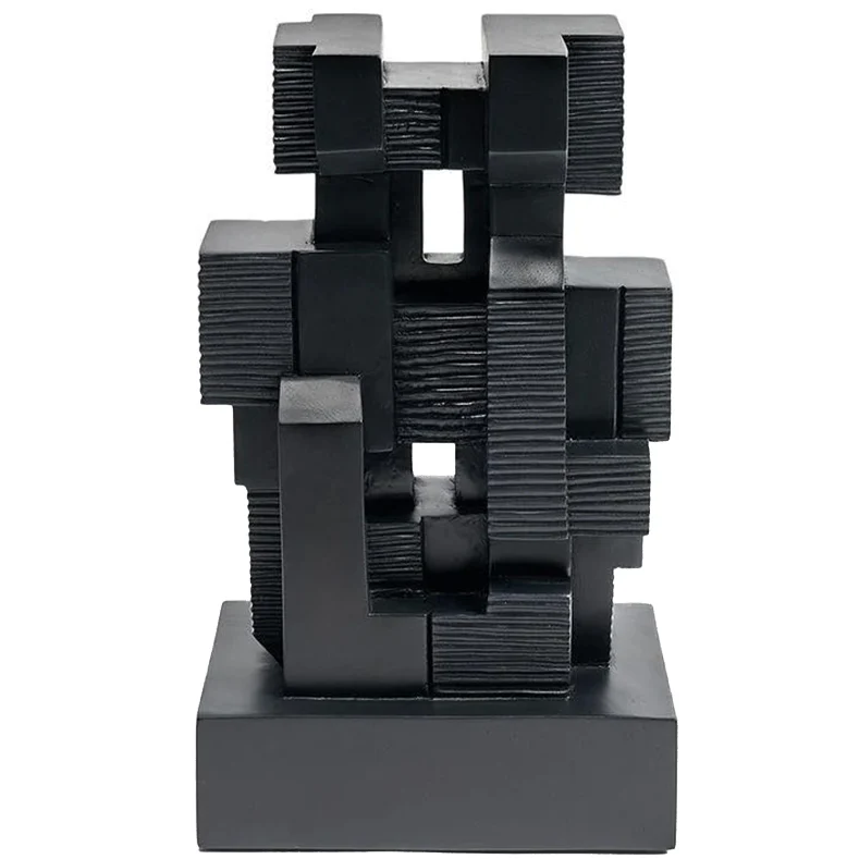 Ethnicraft Mahogany Sculpture Object - Block
