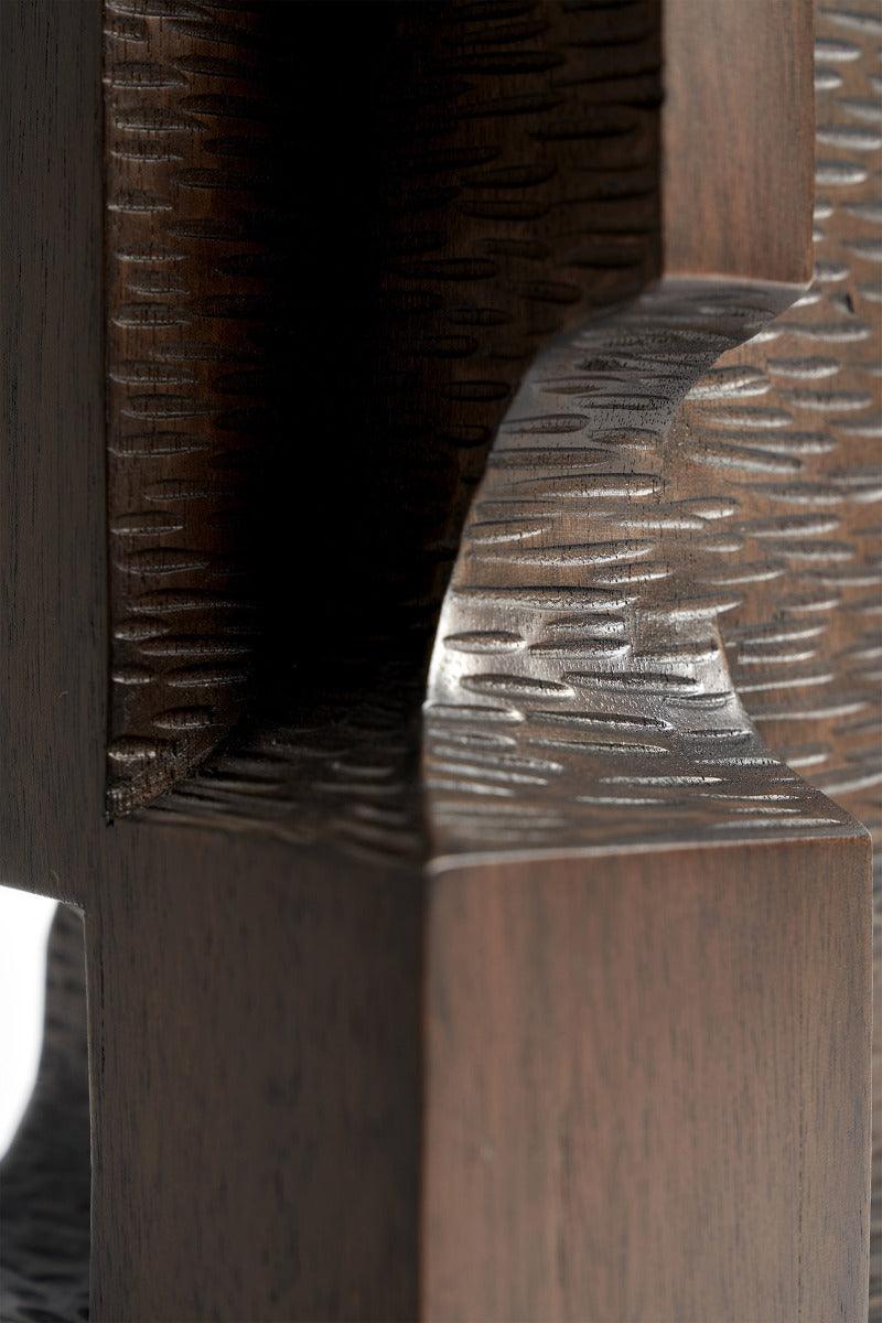Ethnicraft Mahogany Sculpture Object - Block Organic - Image 3