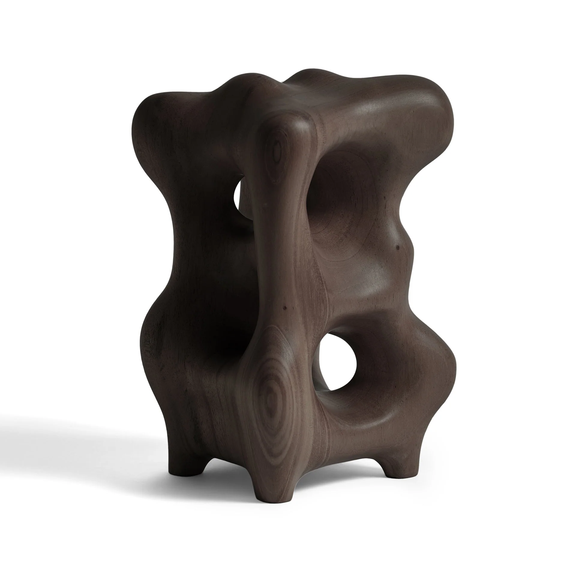 Ethnicraft Mahogany Sculpture Object - Organic - Image 4