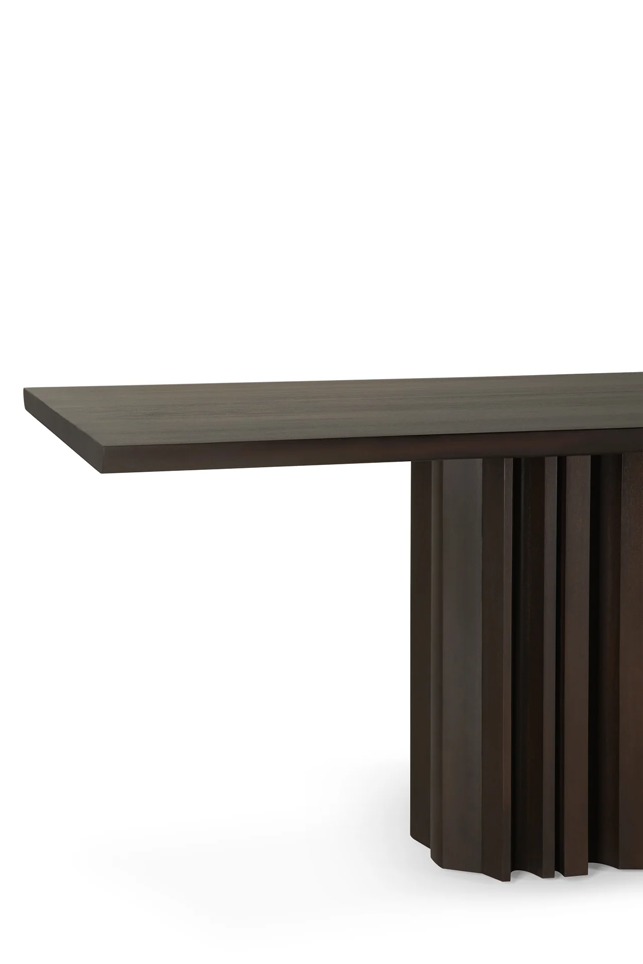 Ethnicraft Mahogany Sequence Dining Table - Image 3