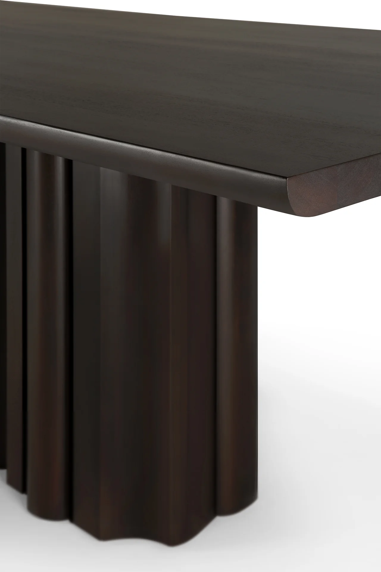 Ethnicraft Mahogany Sequence Dining Table - Image 4