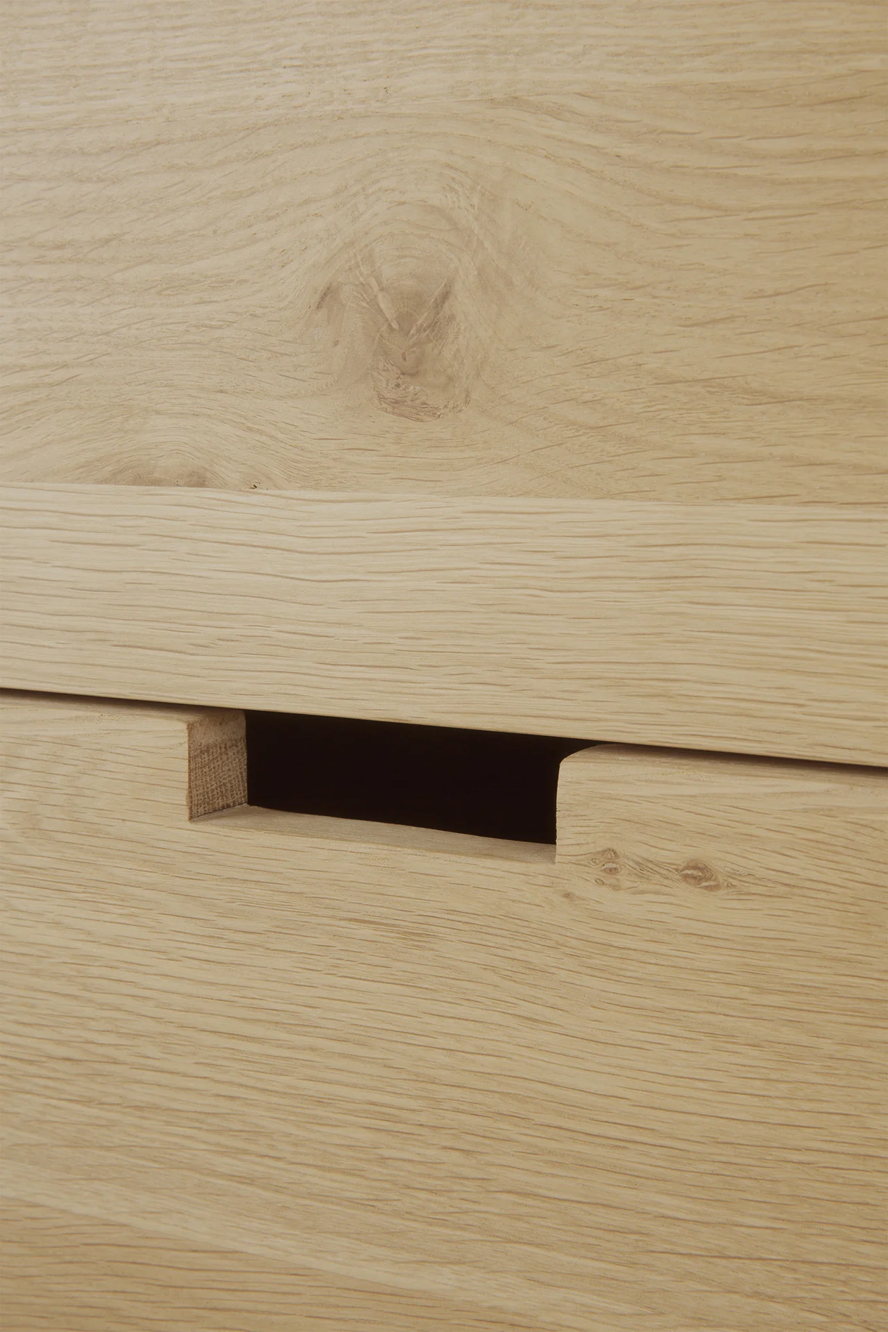 Ethnicraft Oak Billy Drawer Unit with Keylock - 3 Drawer - Image 7