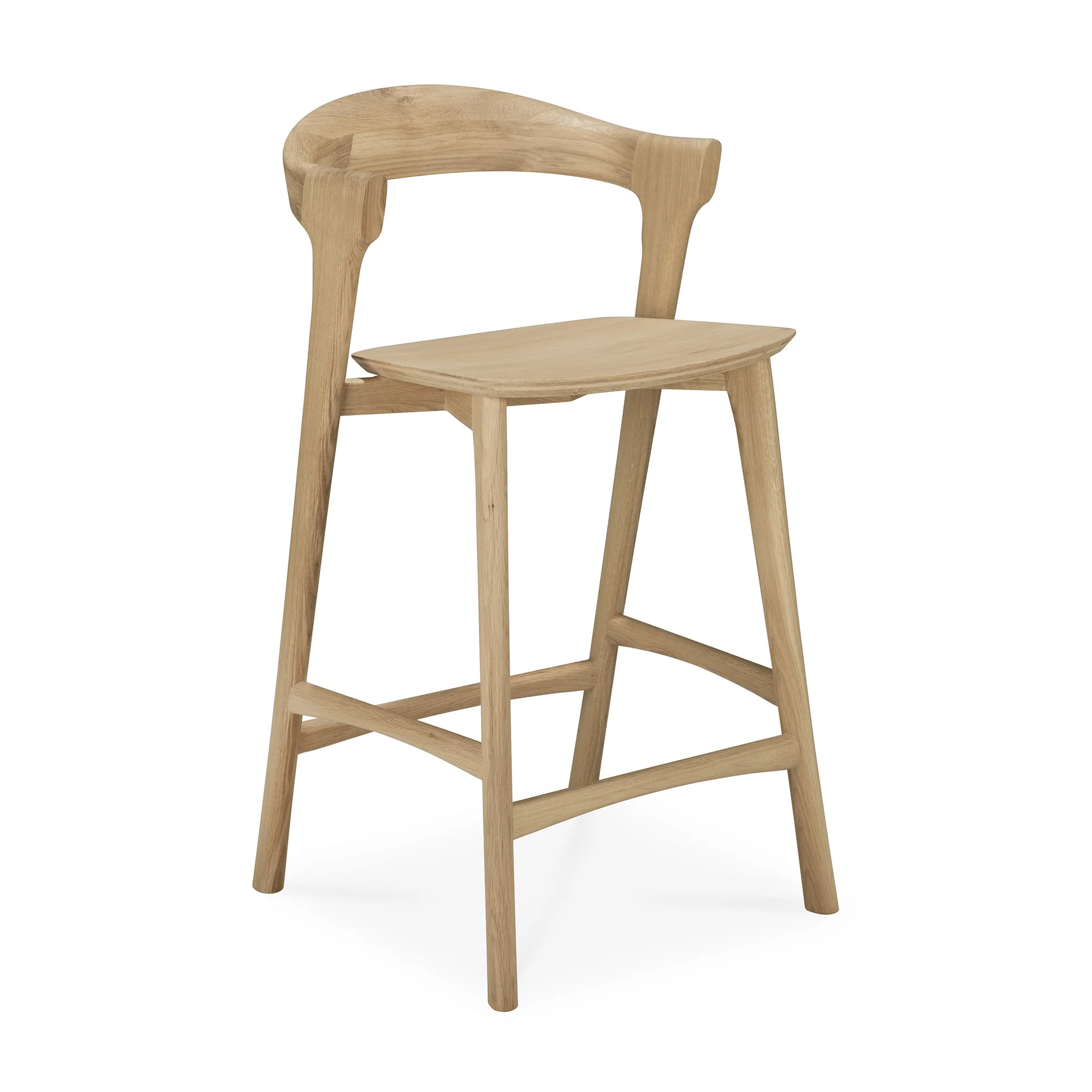 Ethnicraft Oak Bok Counter Stool