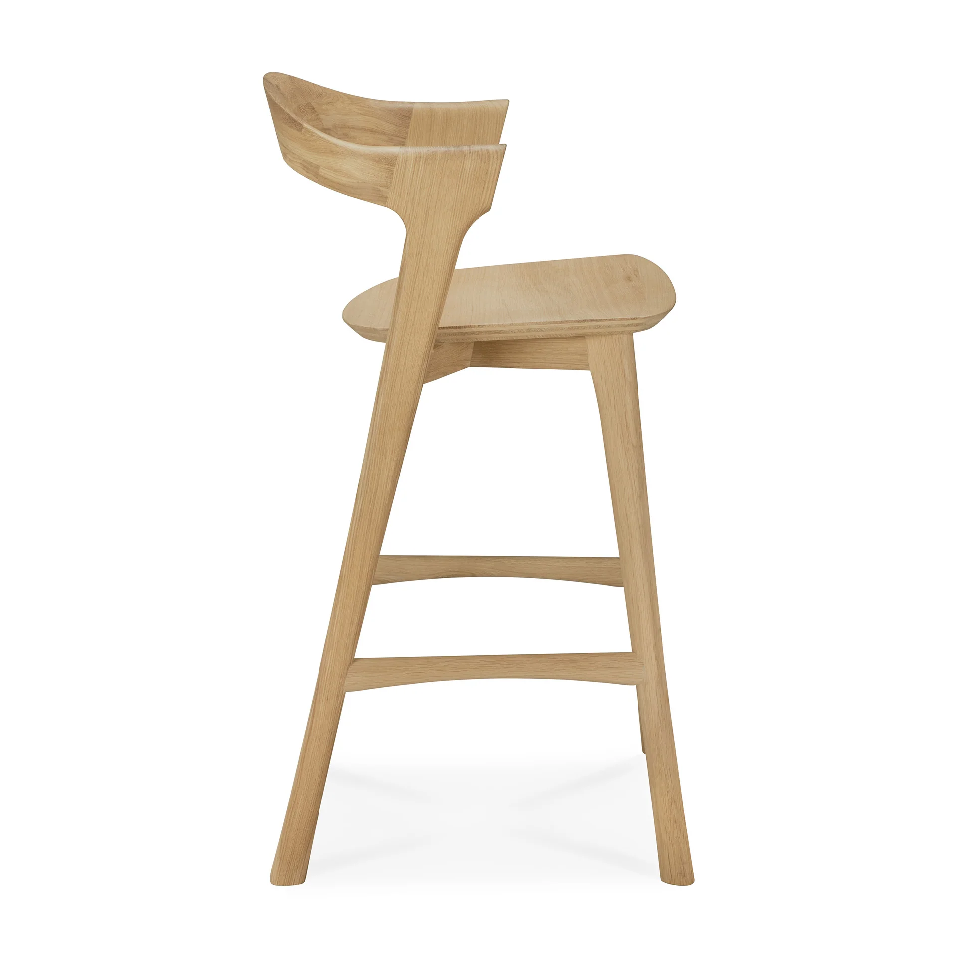 Ethnicraft Oak Bok Counter Stool - Image 3