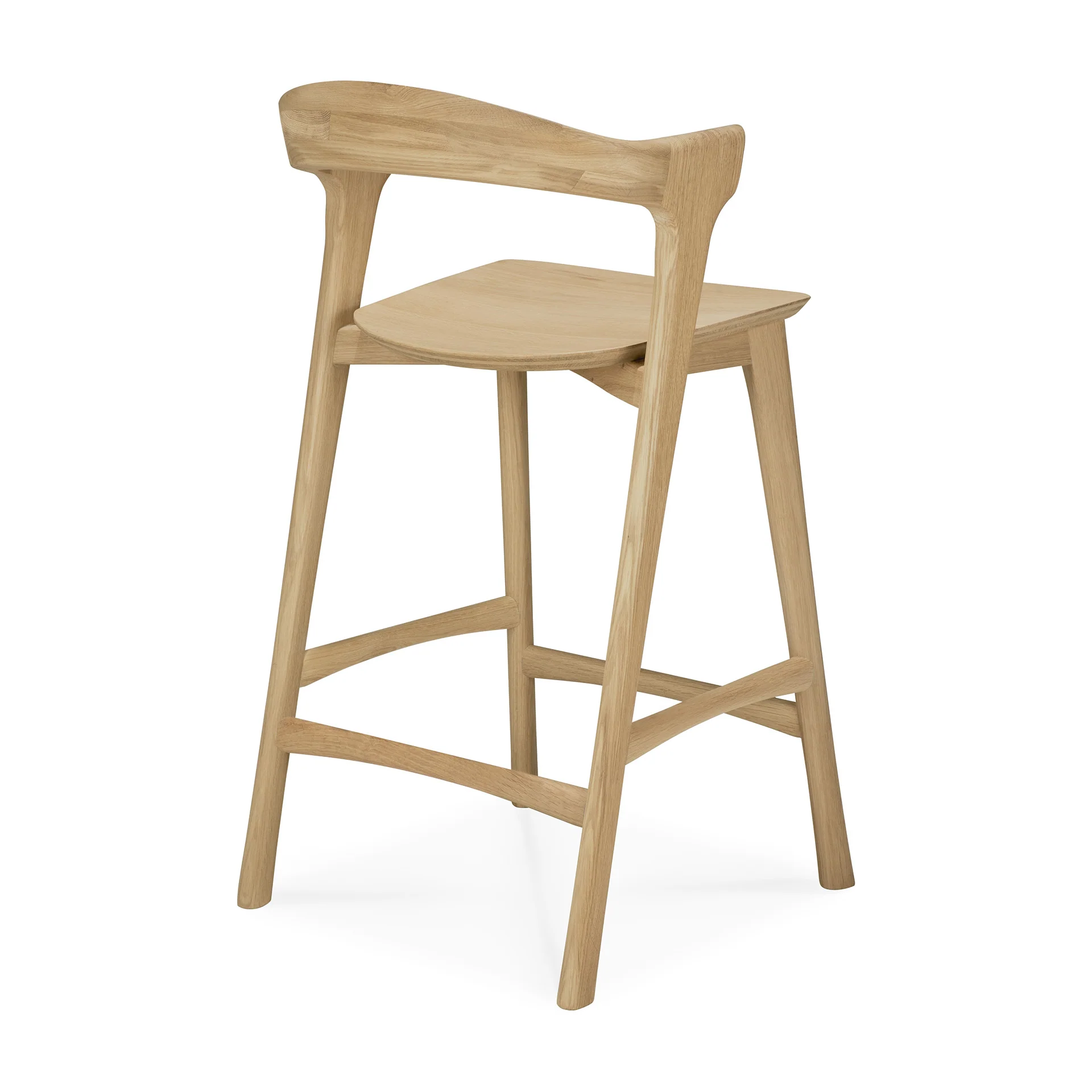 Ethnicraft Oak Bok Counter Stool - Image 4