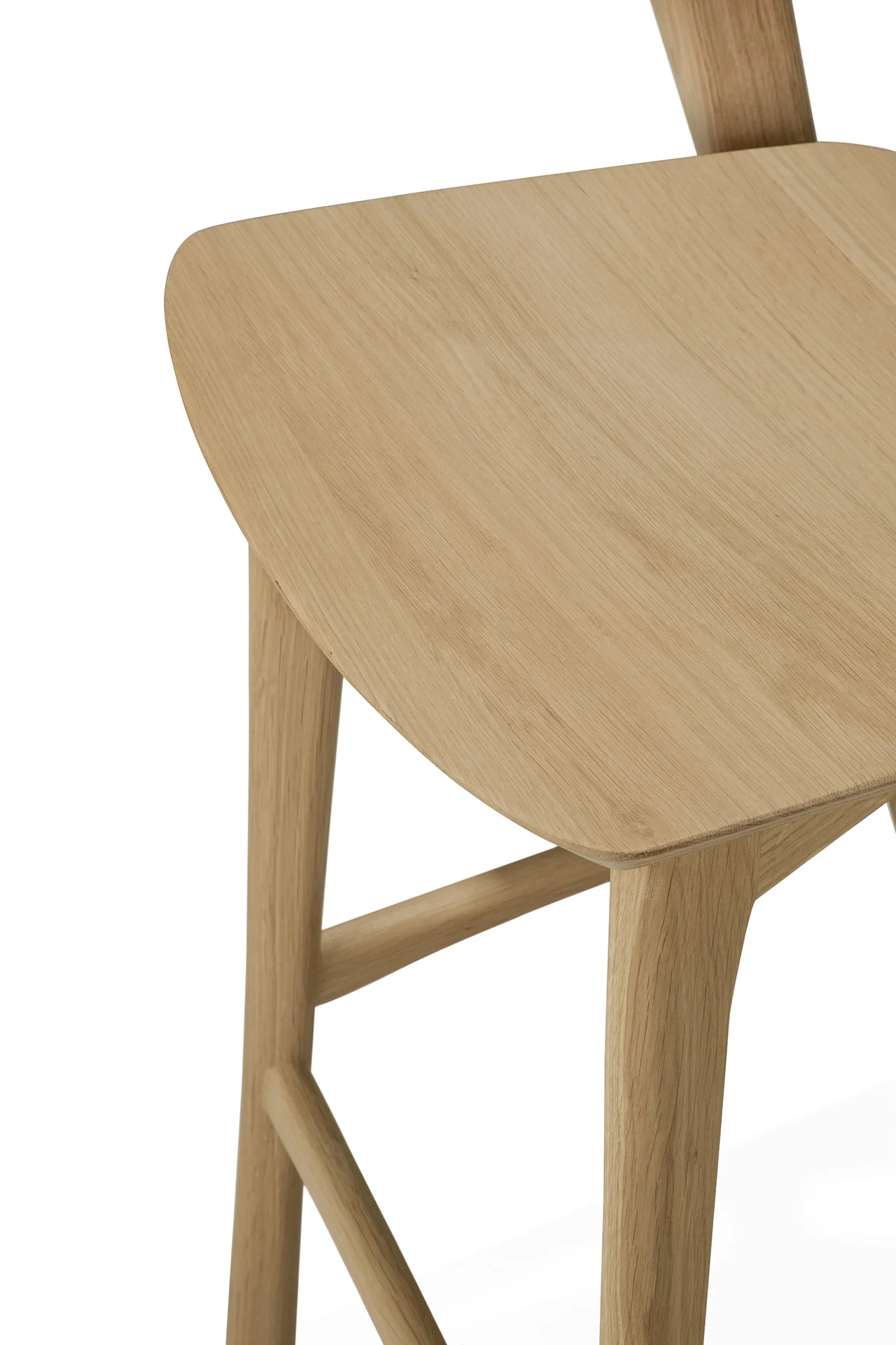 Ethnicraft Oak Bok Counter Stool - Image 6