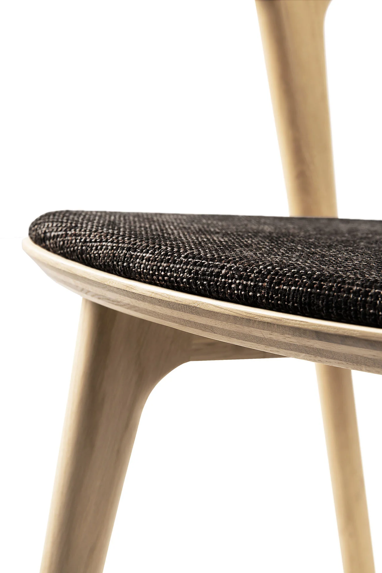 Ethnicraft Oak Bok Dining Chair - Fabric - Image 16
