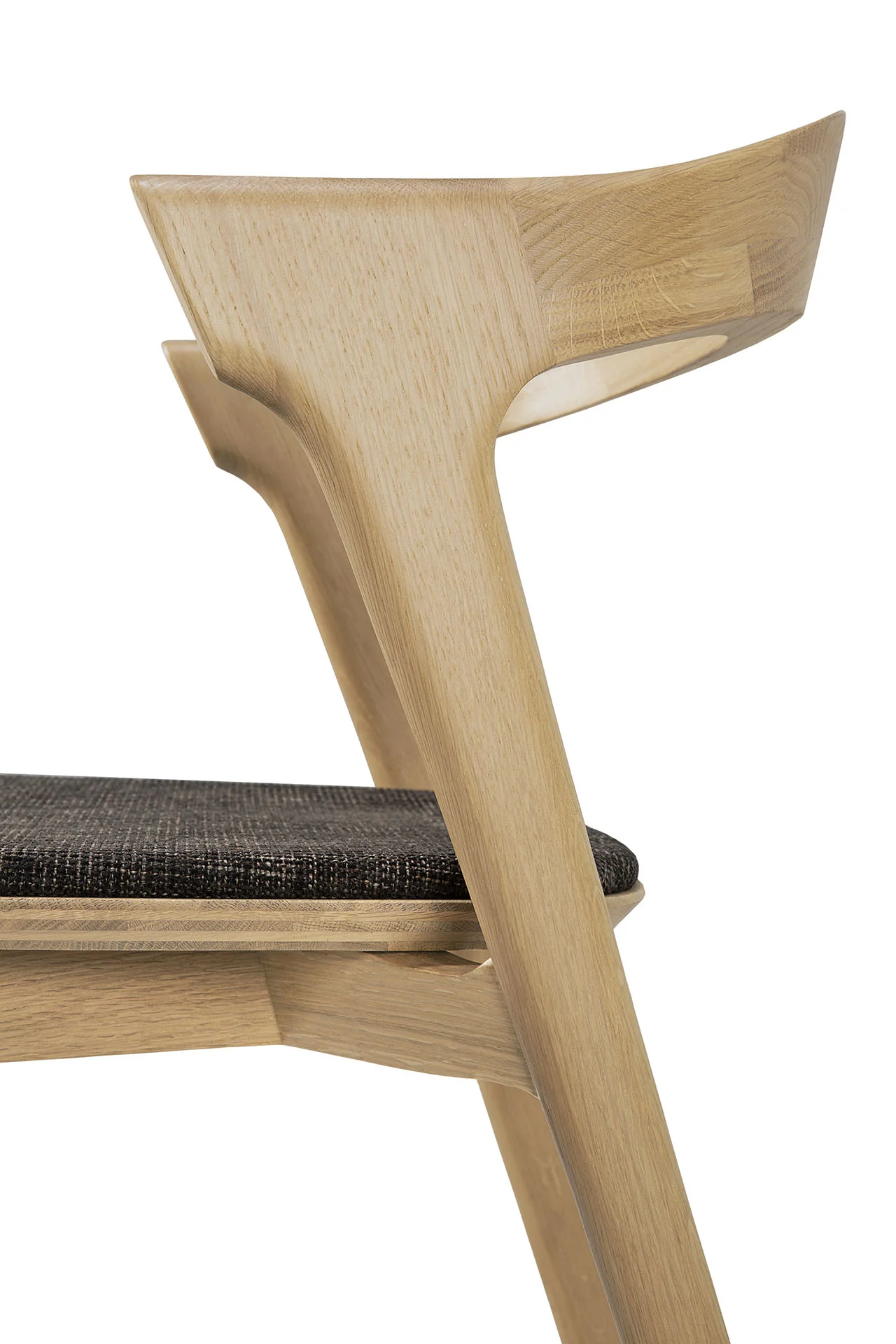 Ethnicraft Oak Bok Dining Chair - Fabric - Image 18