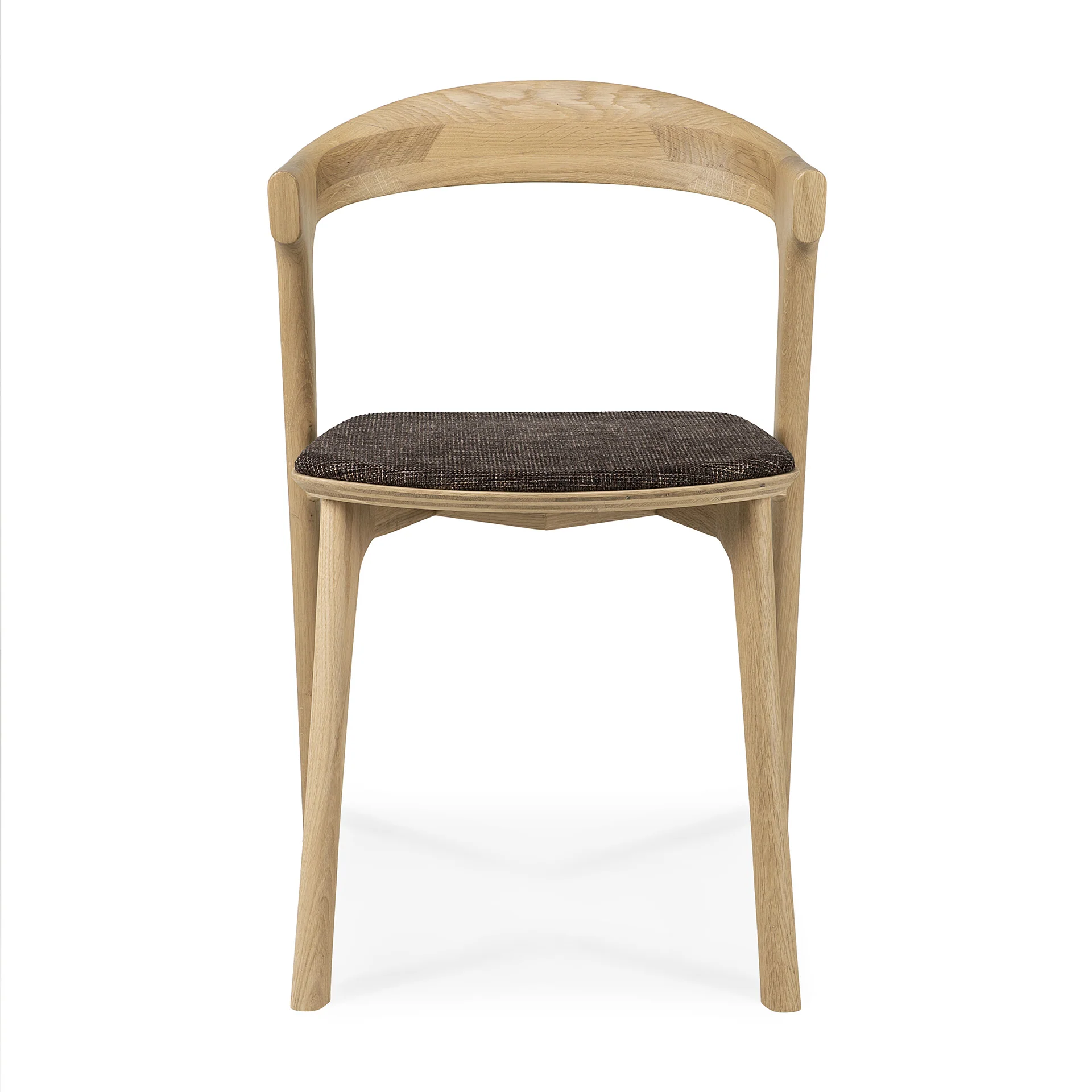 Ethnicraft Oak Bok Dining Chair - Fabric - Image 2