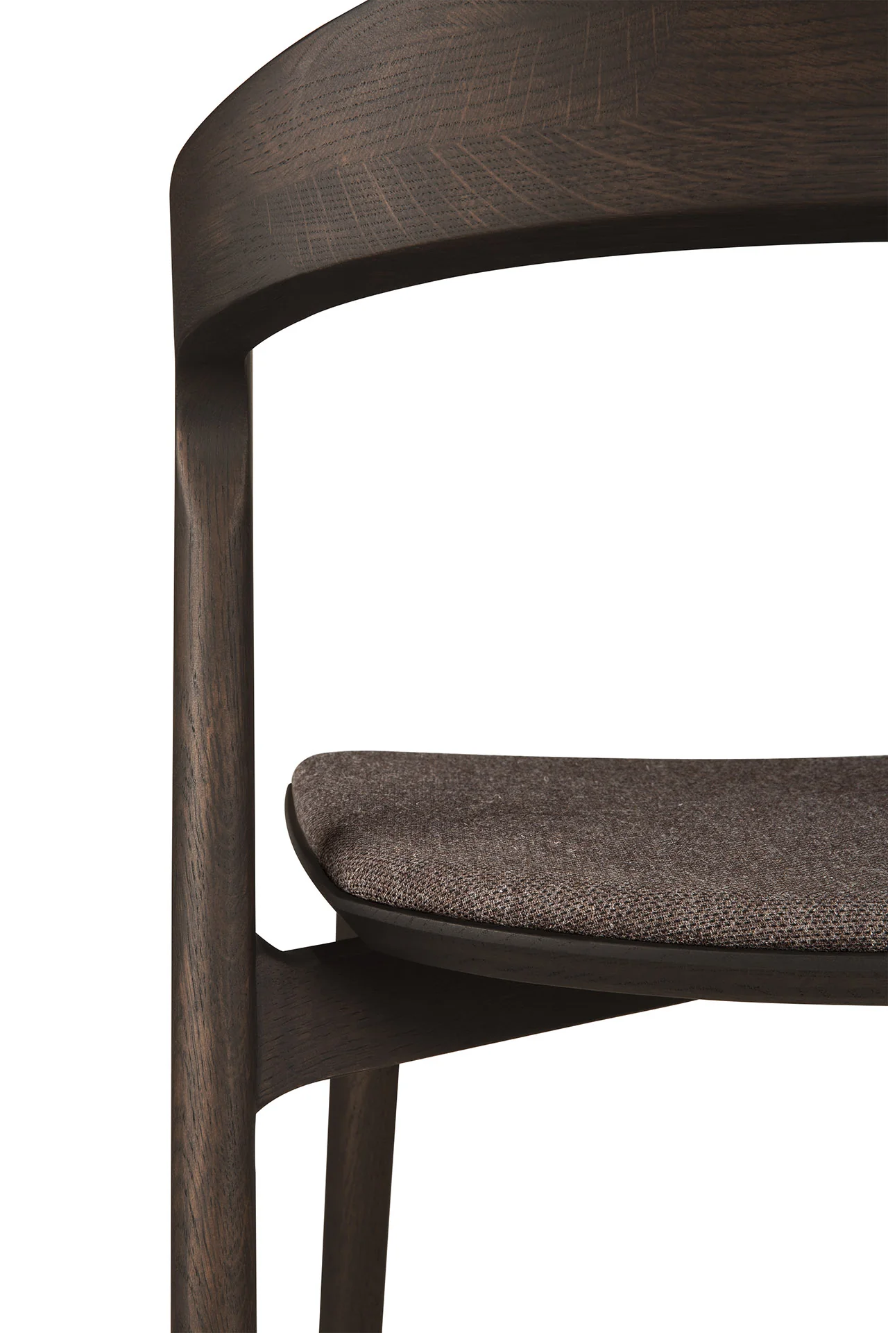 Ethnicraft Oak Bok Dining Chair - Fabric - Image 21