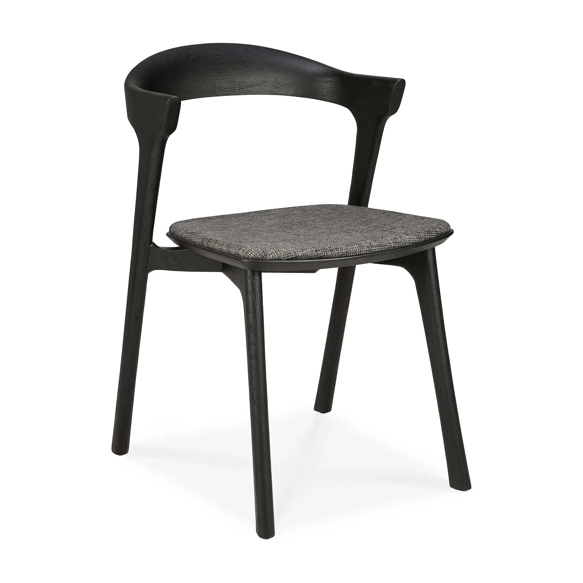 Ethnicraft Oak Bok Dining Chair - Fabric - Image 4