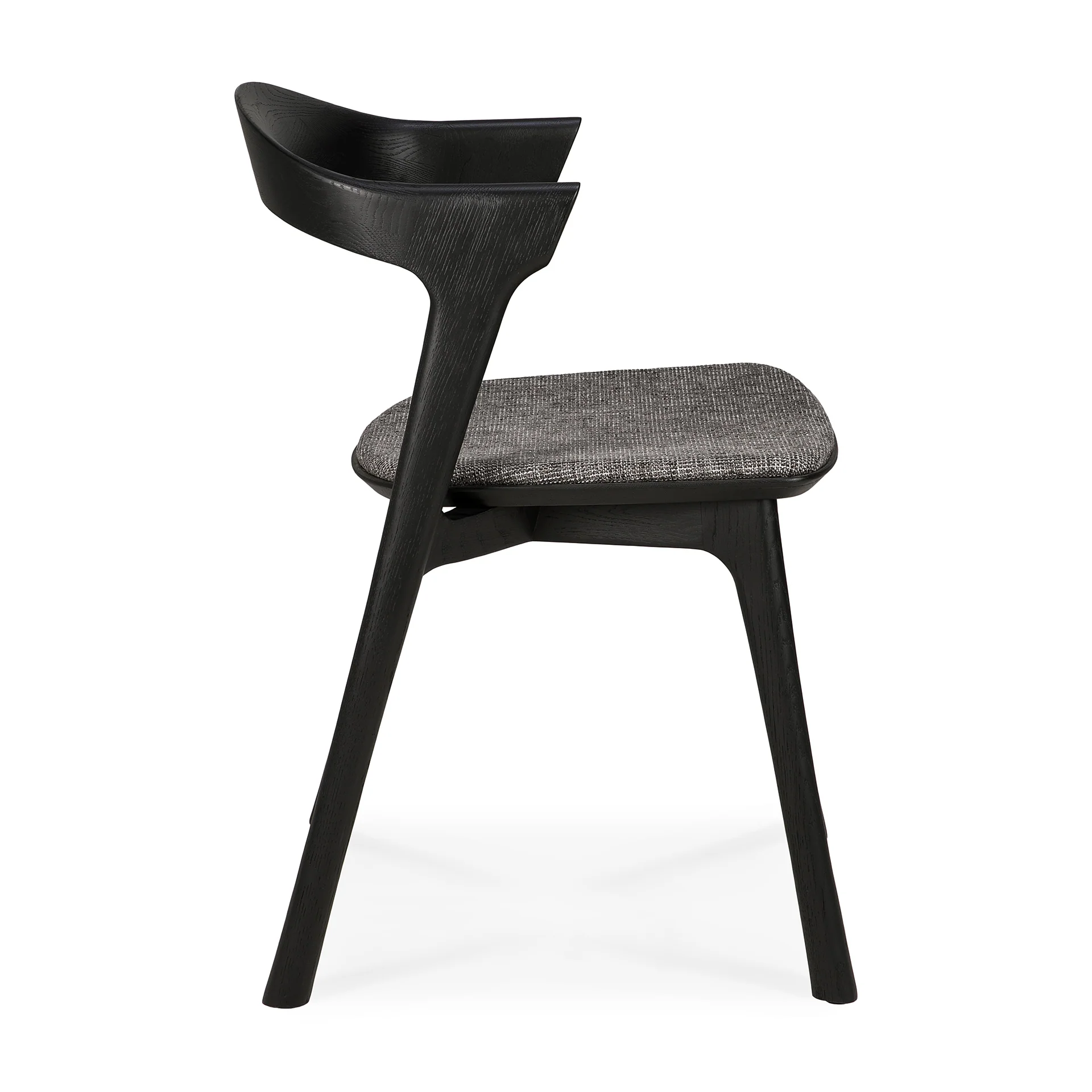 Ethnicraft Oak Bok Dining Chair - Fabric - Image 6