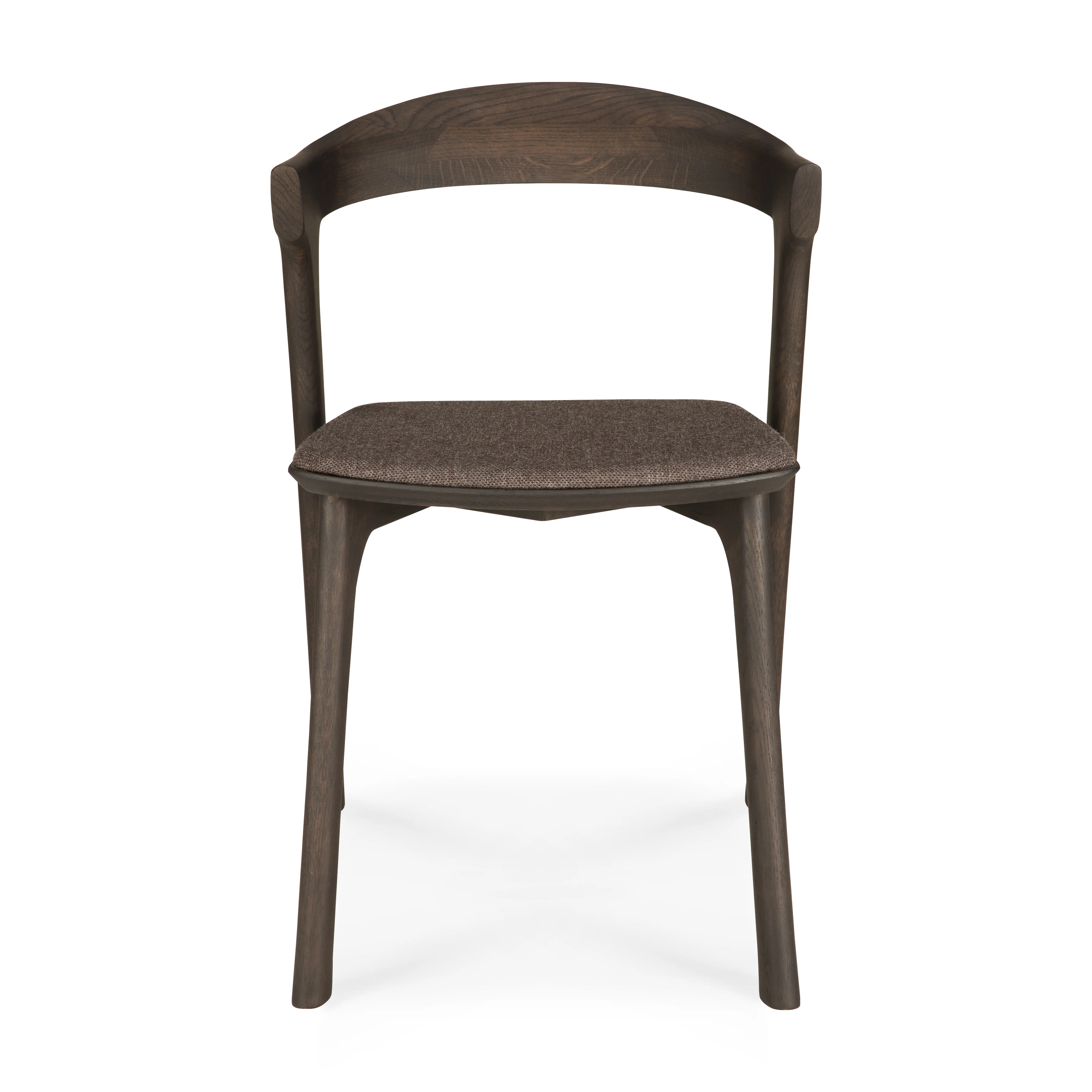 Ethnicraft Oak Bok Dining Chair - Fabric - Image 8