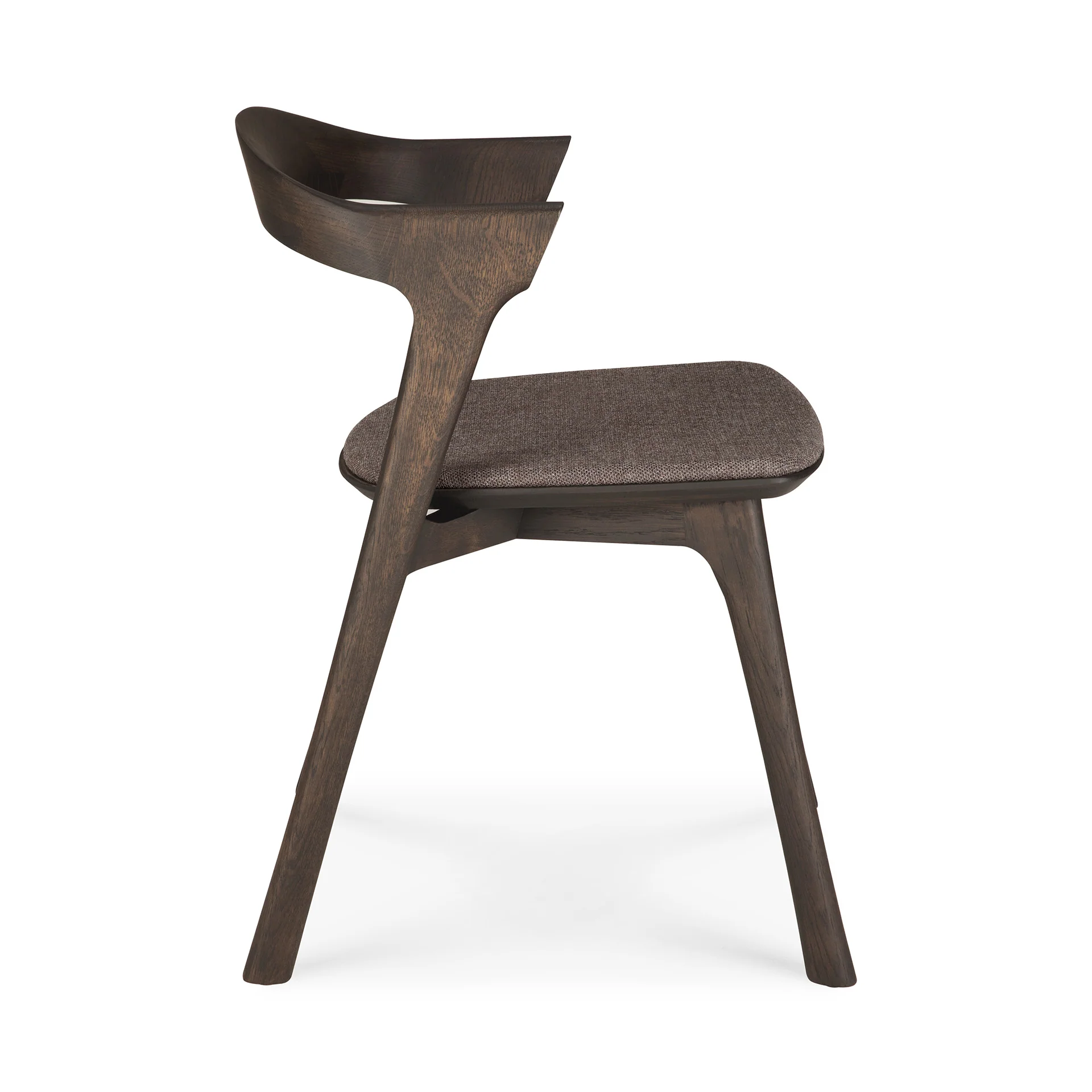 Ethnicraft Oak Bok Dining Chair - Fabric - Image 9