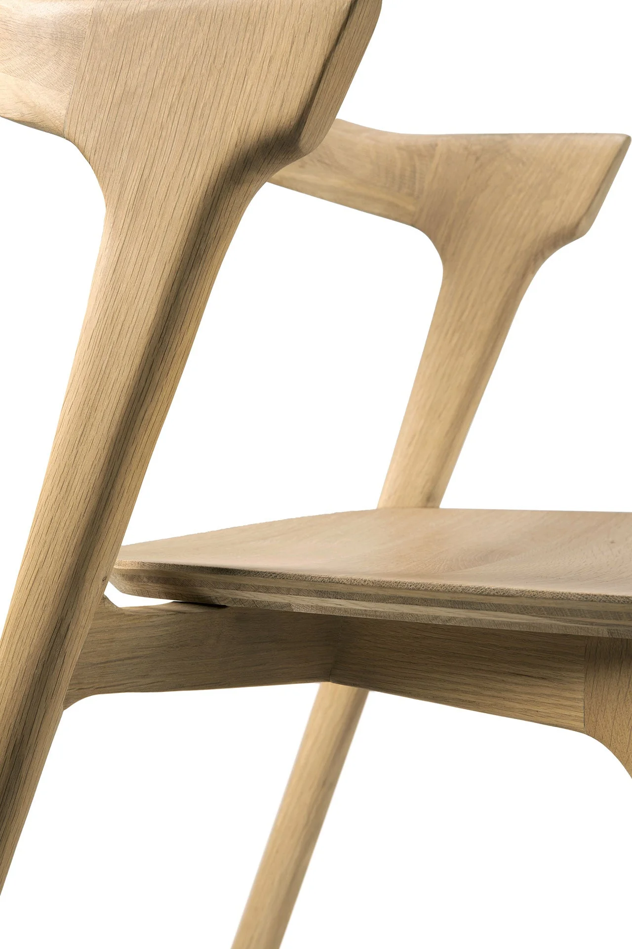Ethnicraft Oak Bok Dining Chair - Natural Oak - Floor Stock - Image 10