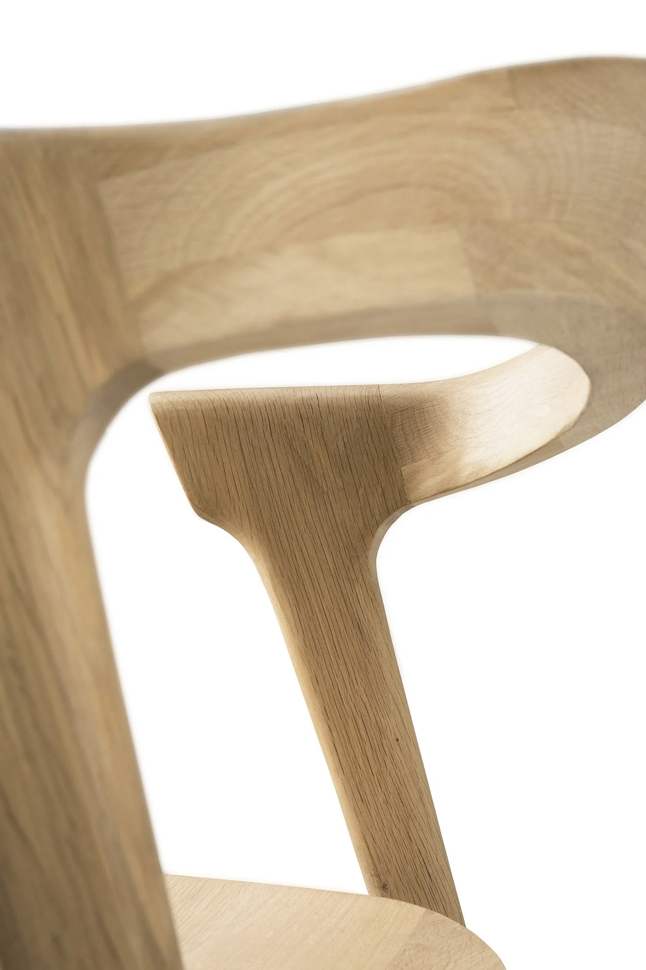 Ethnicraft Oak Bok Dining Chair - Natural Oak - Floor Stock - Image 7