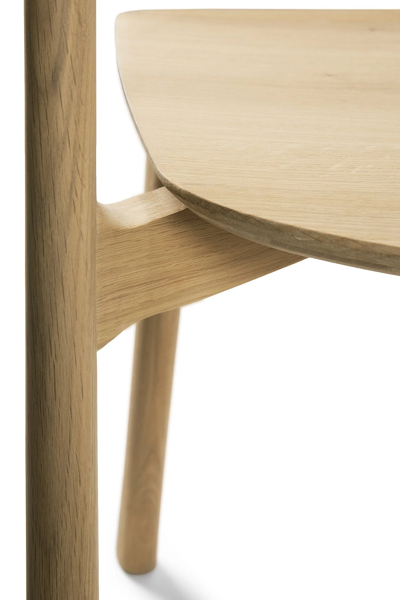 Ethnicraft Oak Bok Dining Chair - Natural Oak - Floor Stock - Image 8