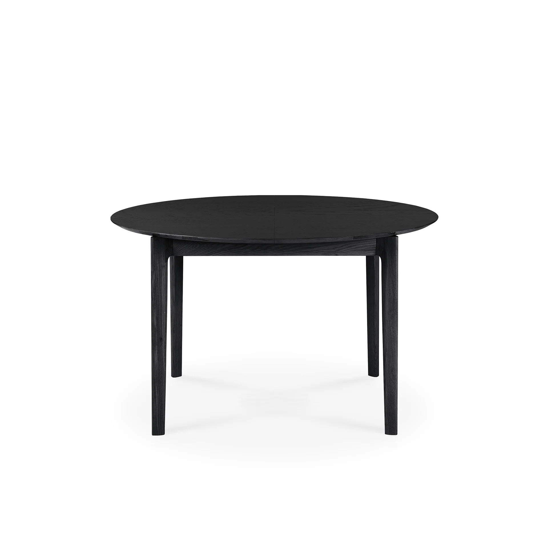 Ethnicraft Oak Bok Round Extendable Dining Table