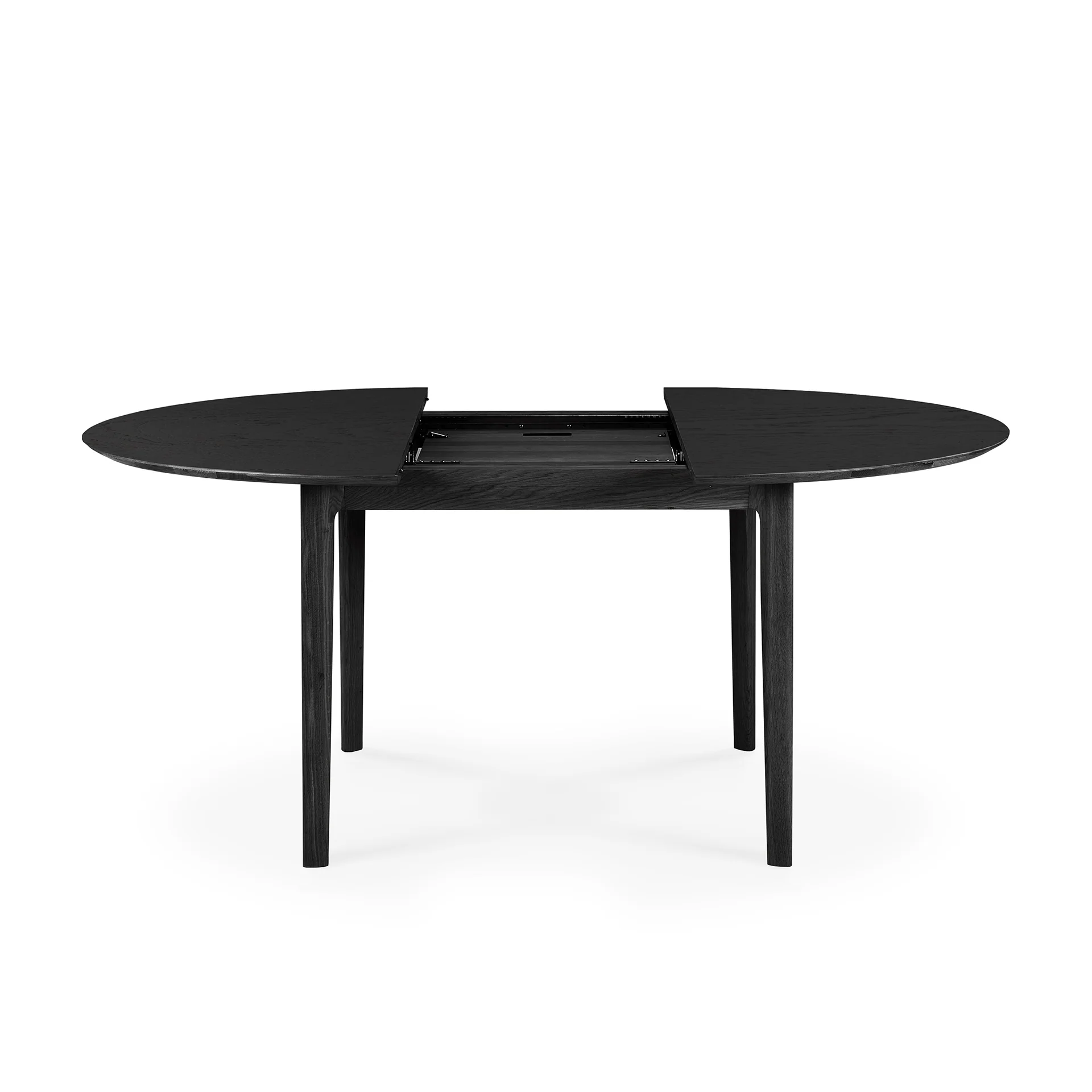 Ethnicraft Oak Bok Round Extendable Dining Table - Image 4
