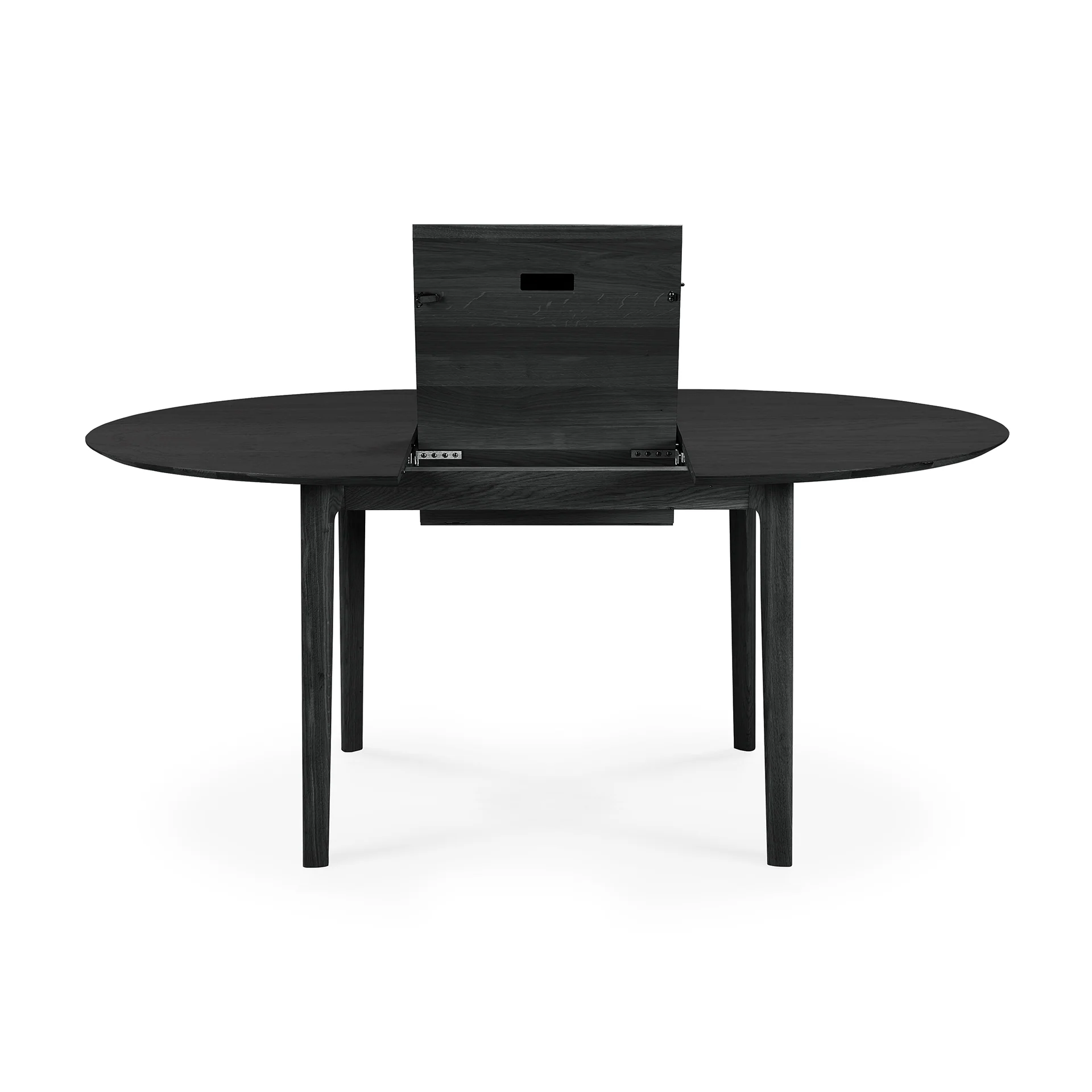 Ethnicraft Oak Bok Round Extendable Dining Table - Image 5