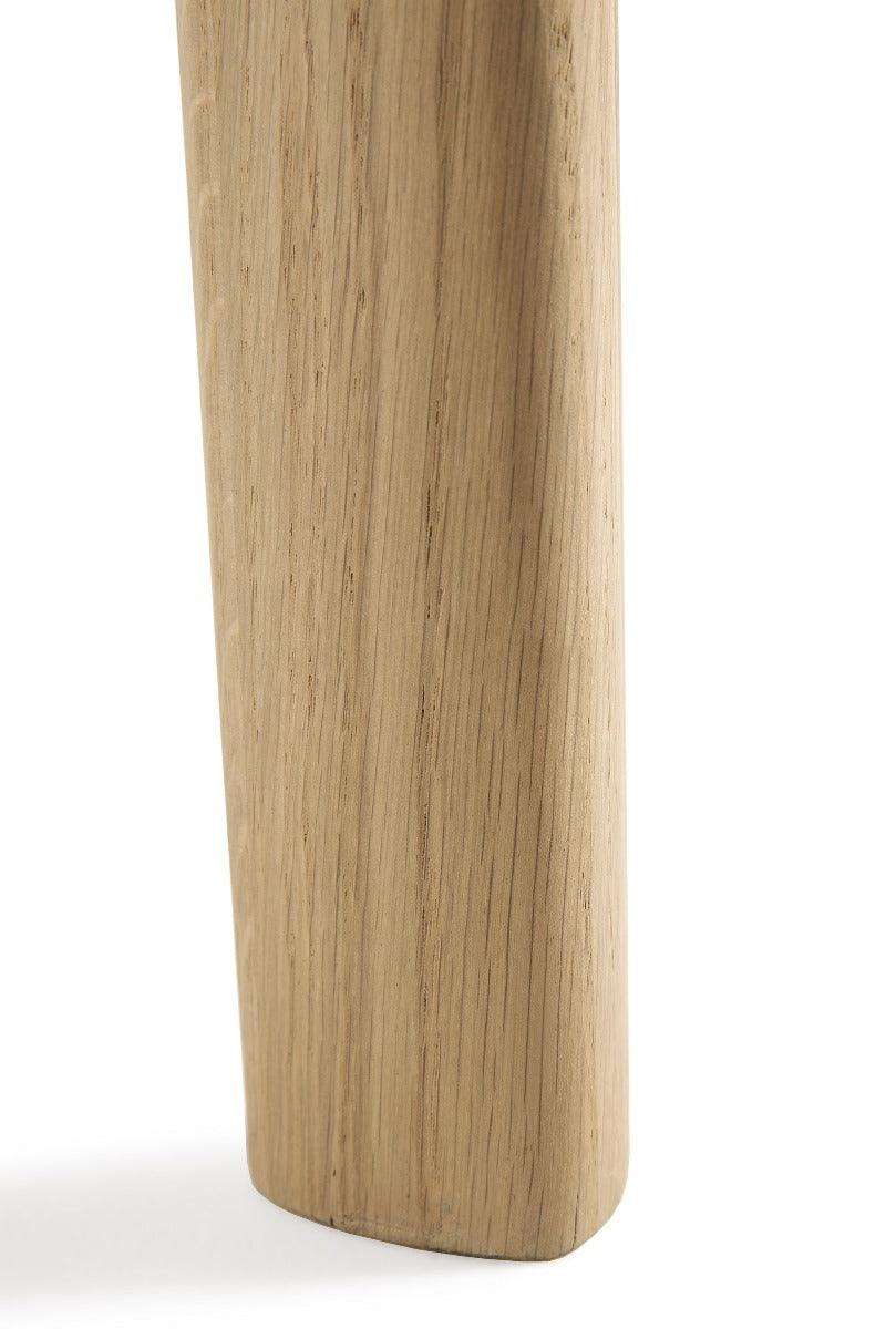 Ethnicraft Oak Bok Round Extendable Dining Table - Image 10