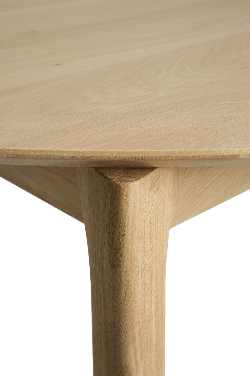 Ethnicraft Oak Bok Round Extendable Dining Table - Image 12