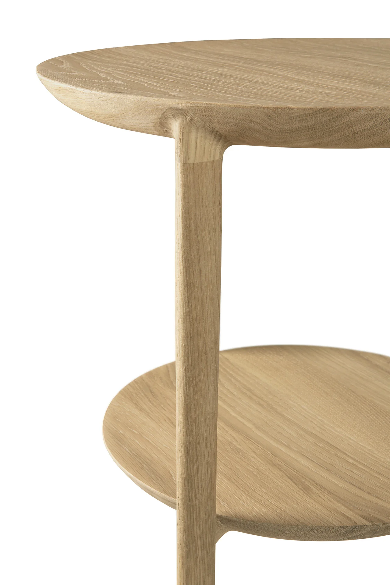 Ethnicraft Oak Bok Side Table - Image 7