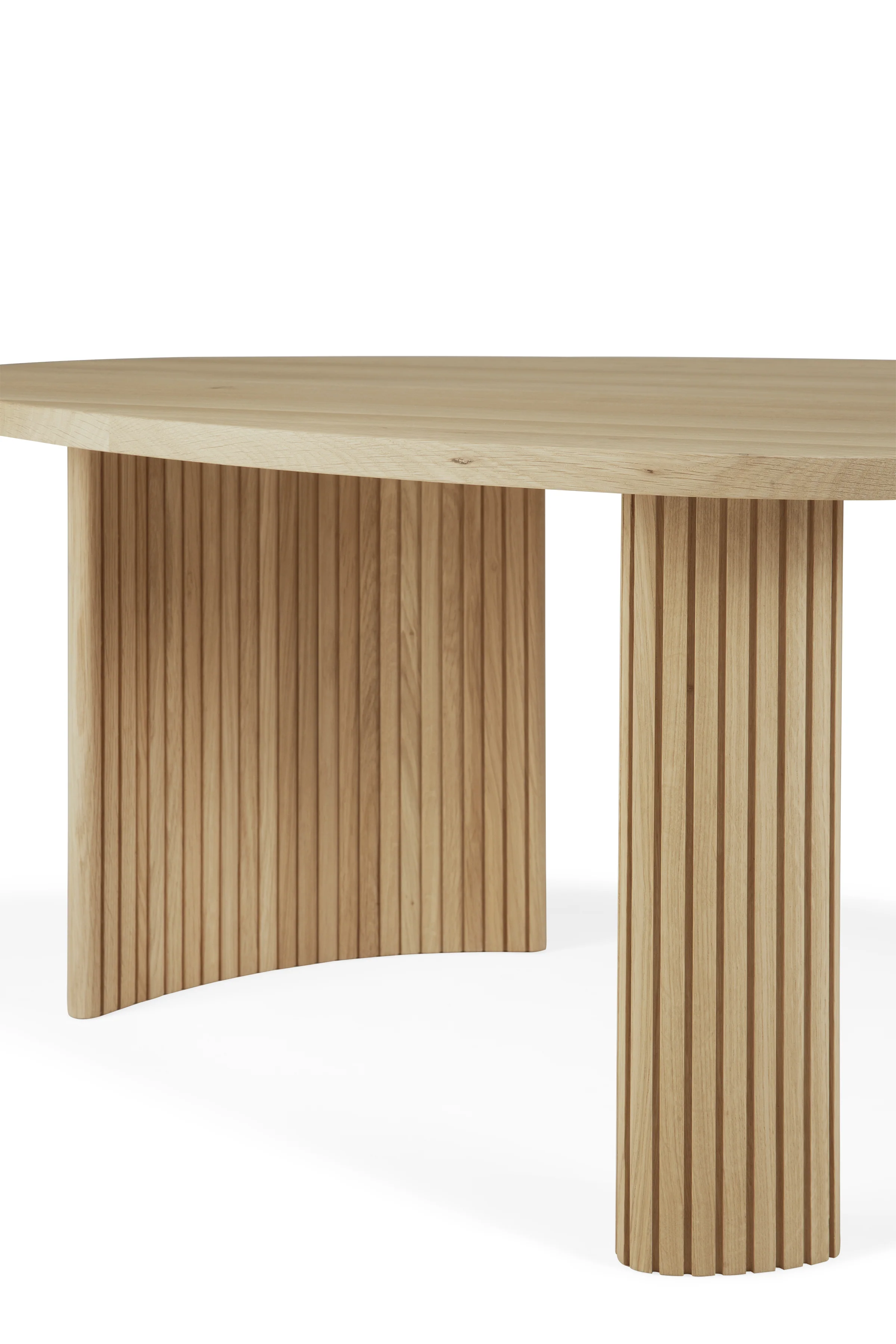 Ethnicraft Oak Boomerang Coffee Table - Image 11