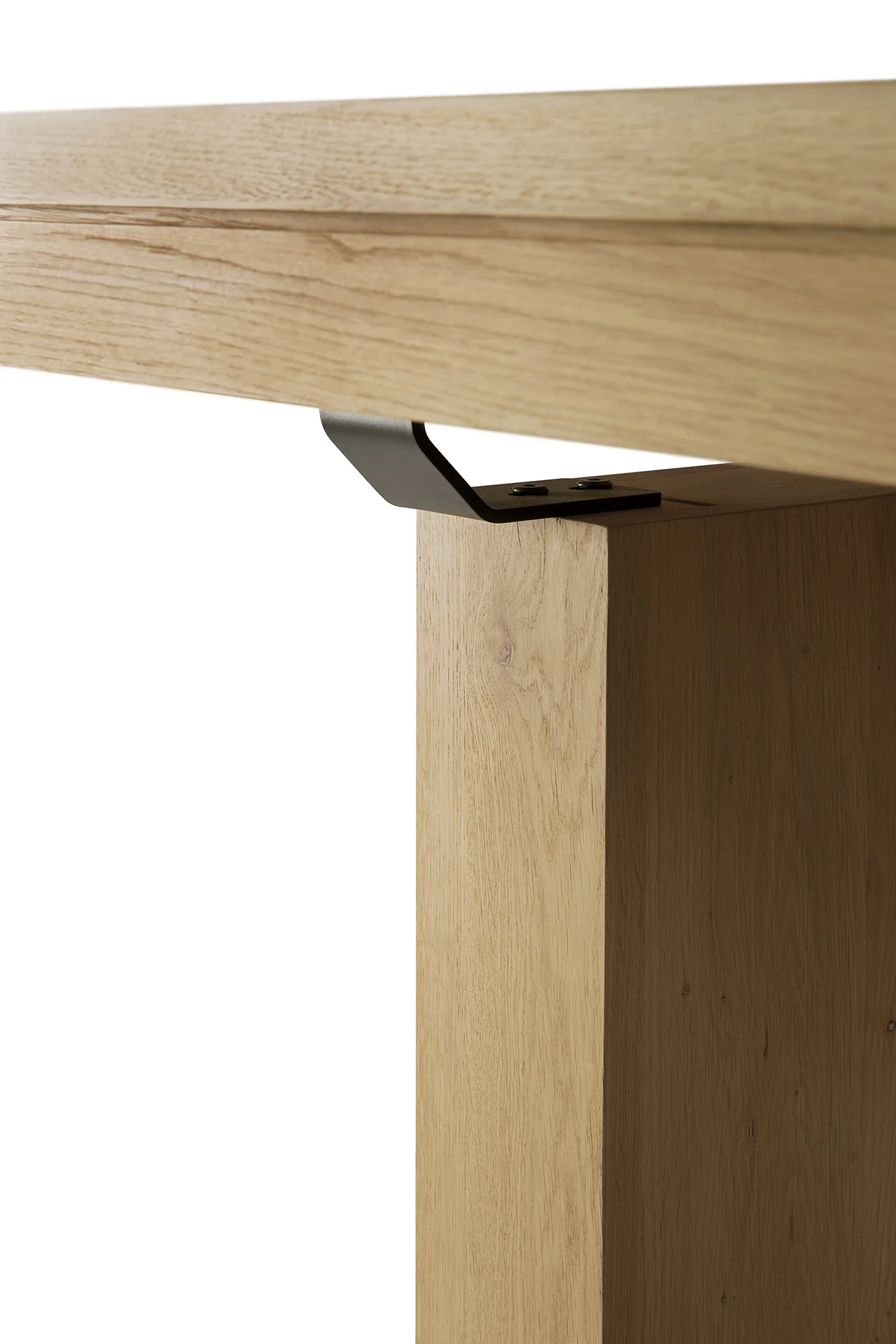 Ethnicraft Oak Double Extendable Dining Table - Image 6