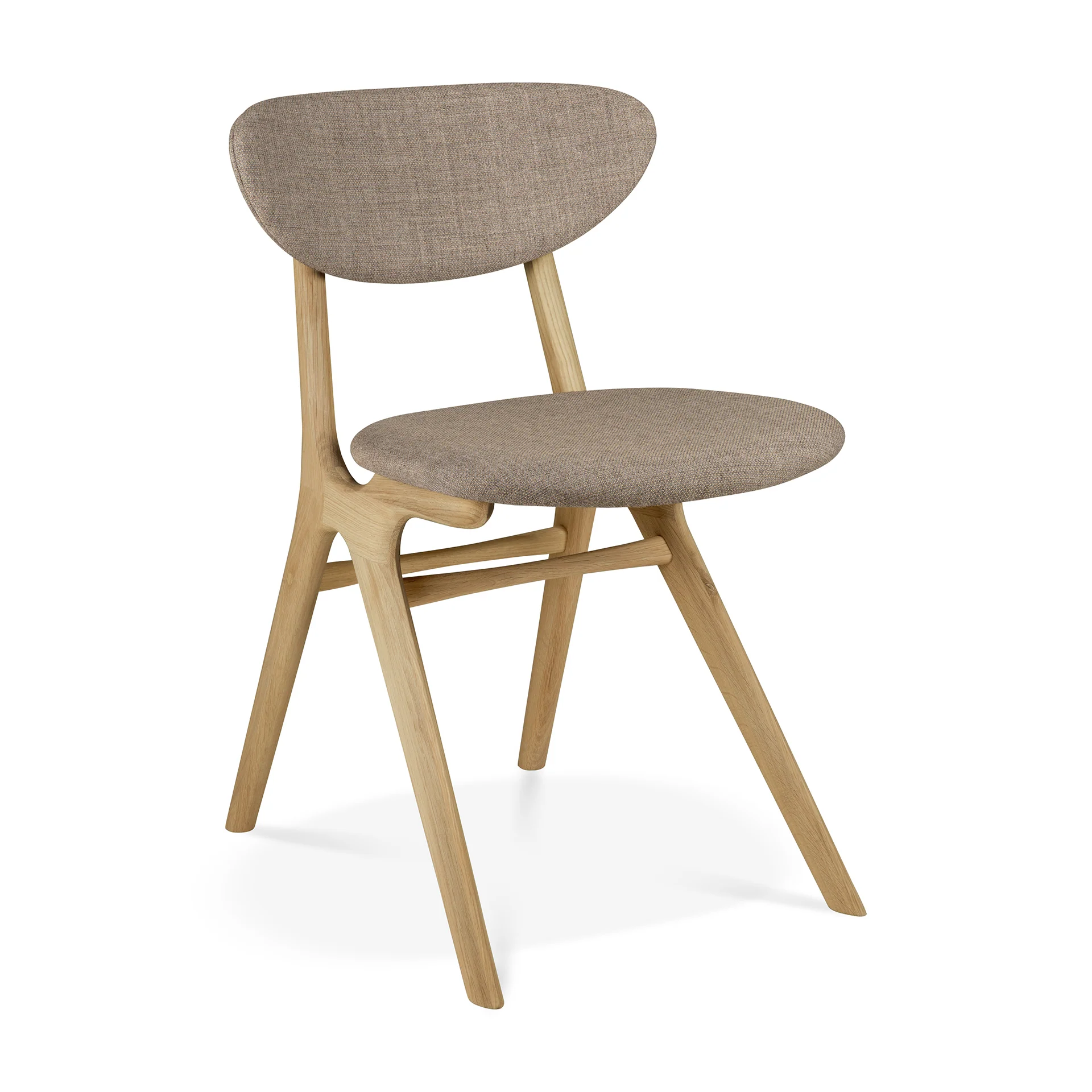Ethnicraft Oak Eye Dining Chair - Fabric