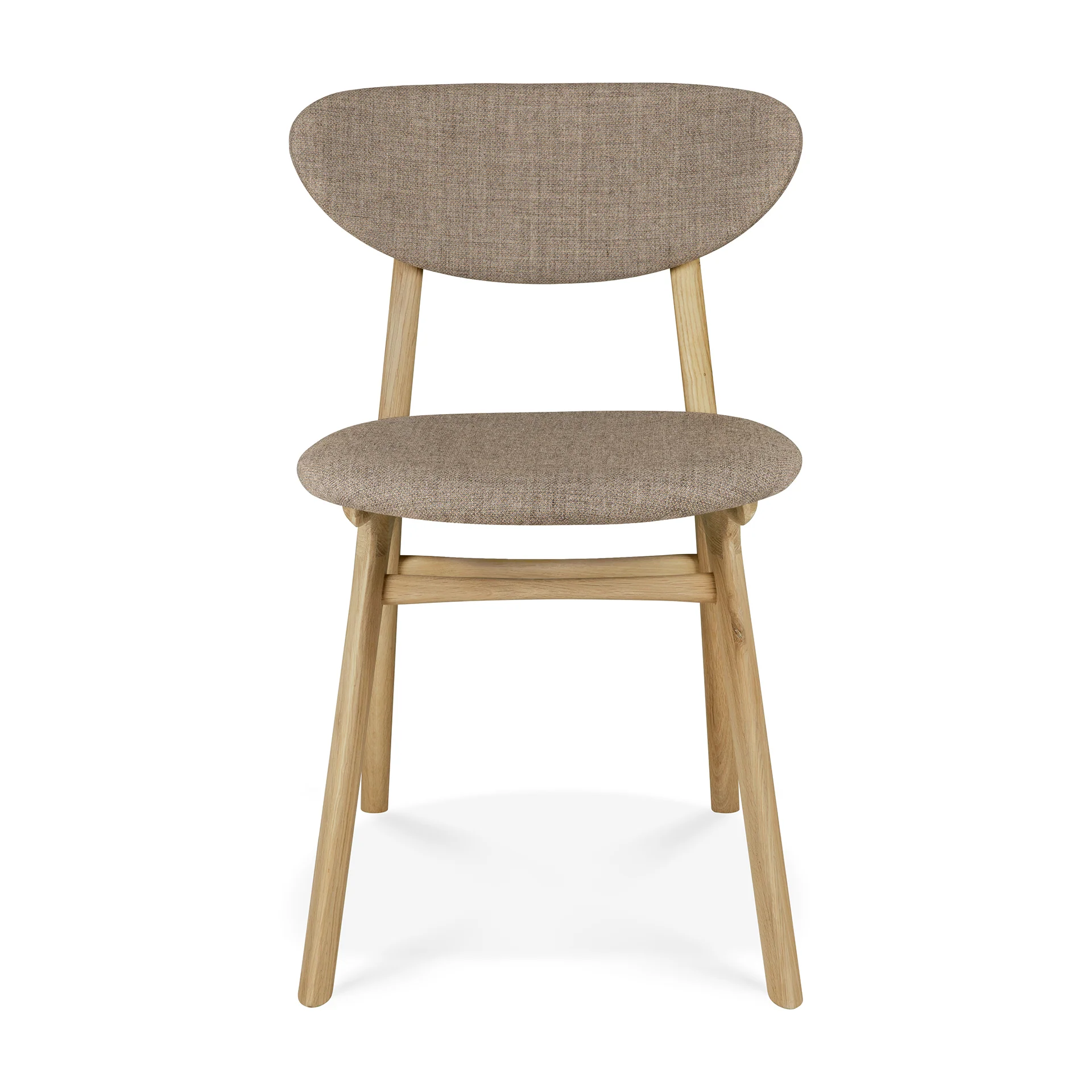 Ethnicraft Oak Eye Dining Chair - Fabric - Image 2