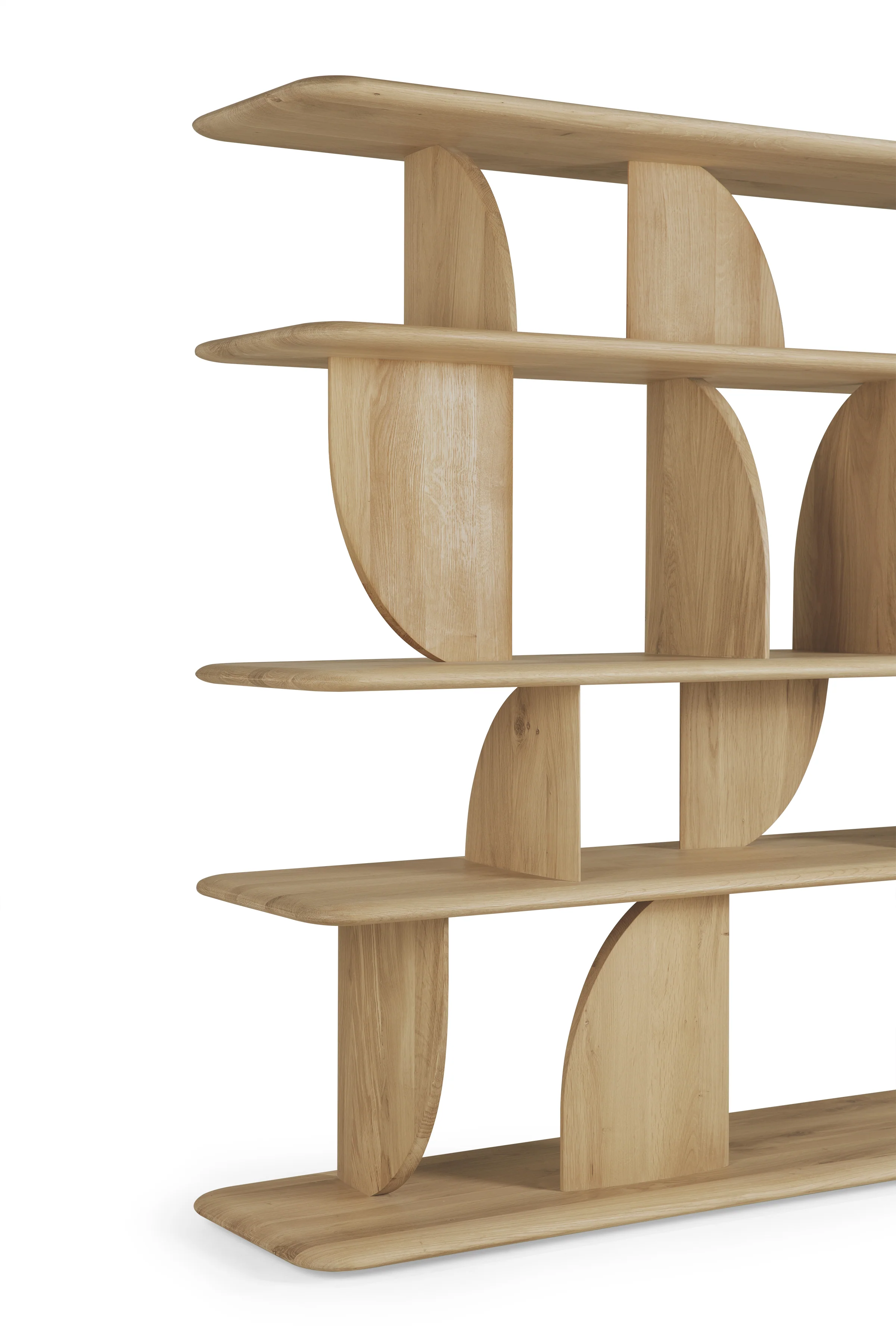 Ethnicraft Oak Geometric Rack - Image 4