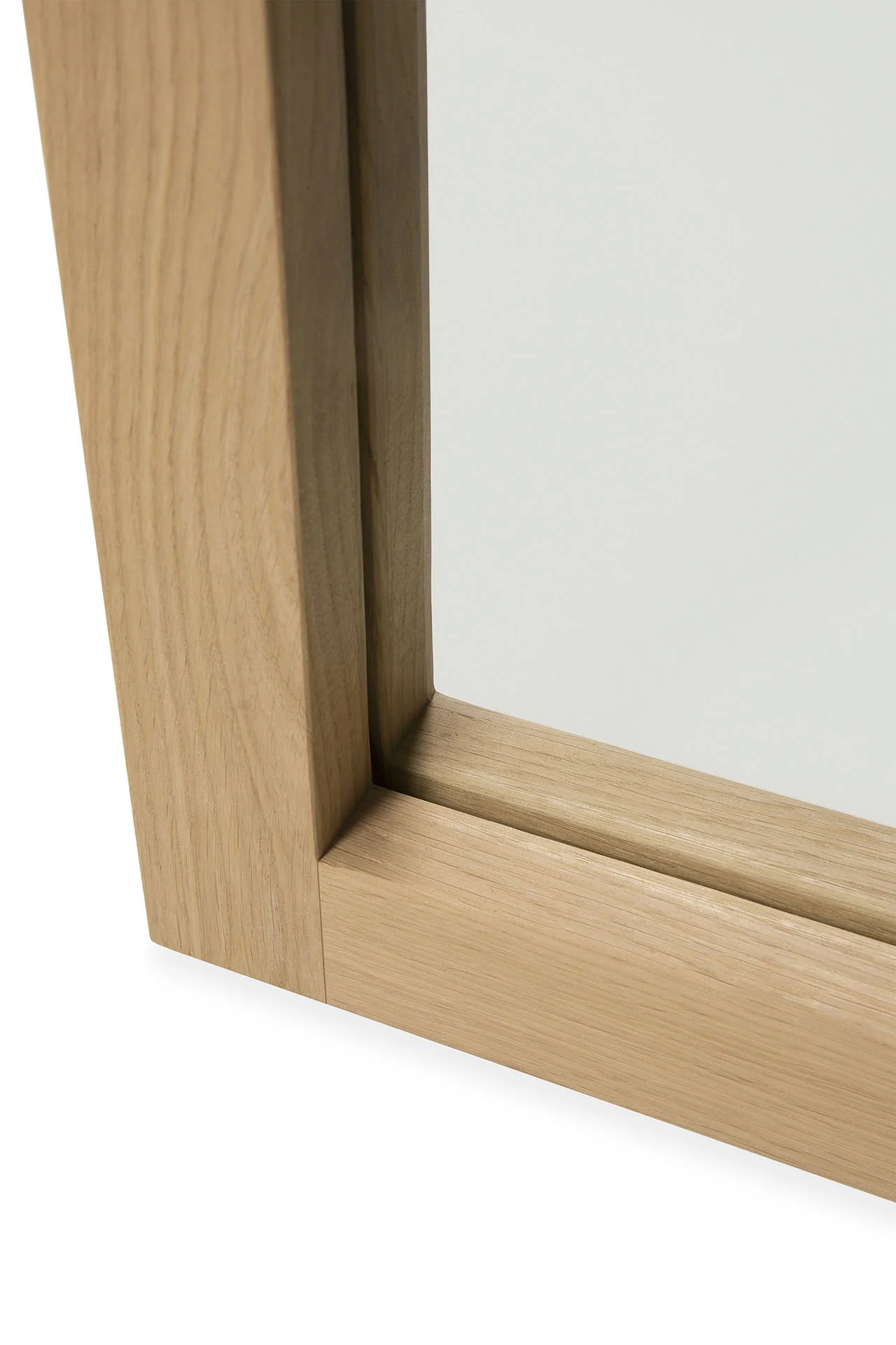 Ethnicraft Oak Light Frame Mirror - Image 4