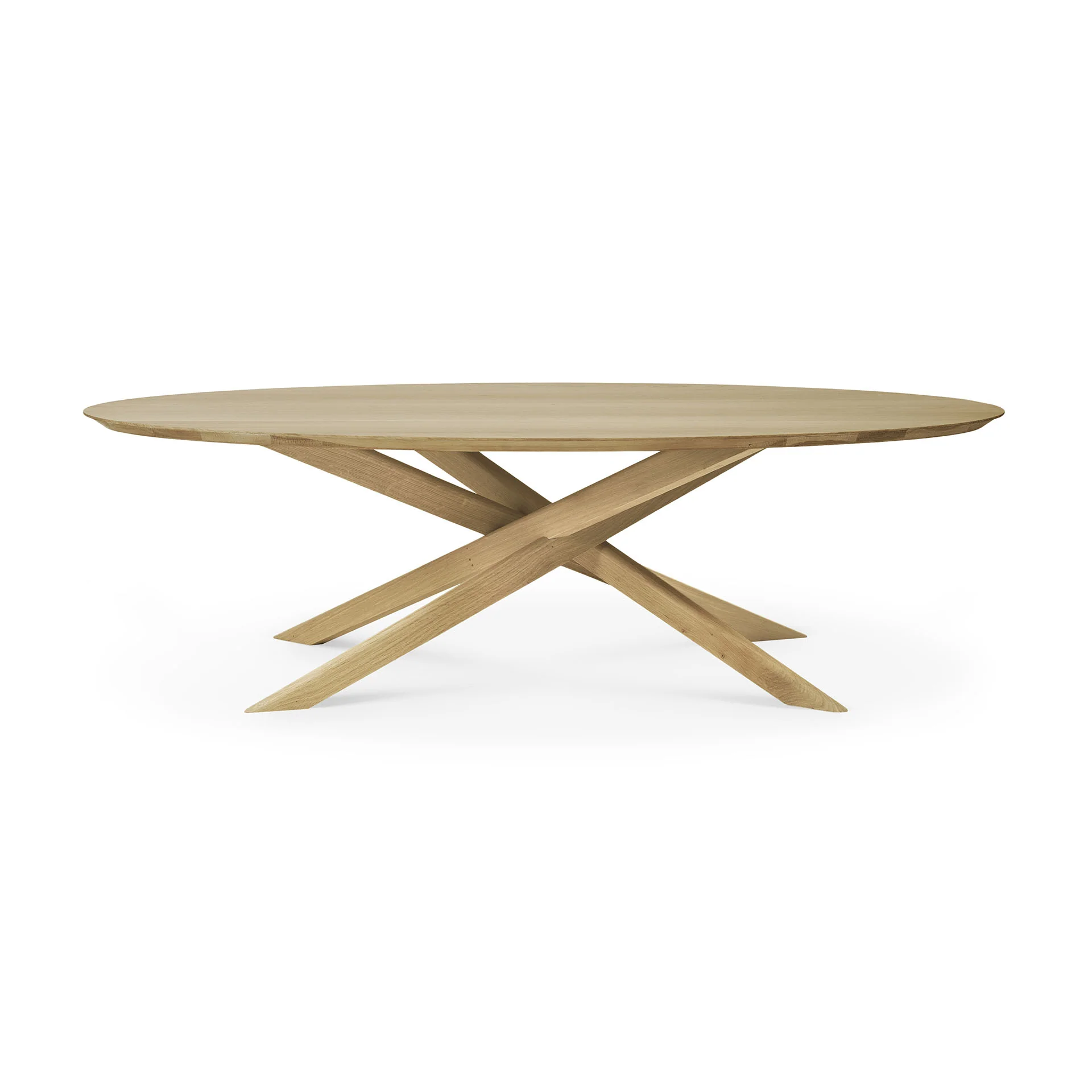 Ethnicraft Oak Mikado Oval Coffee Table