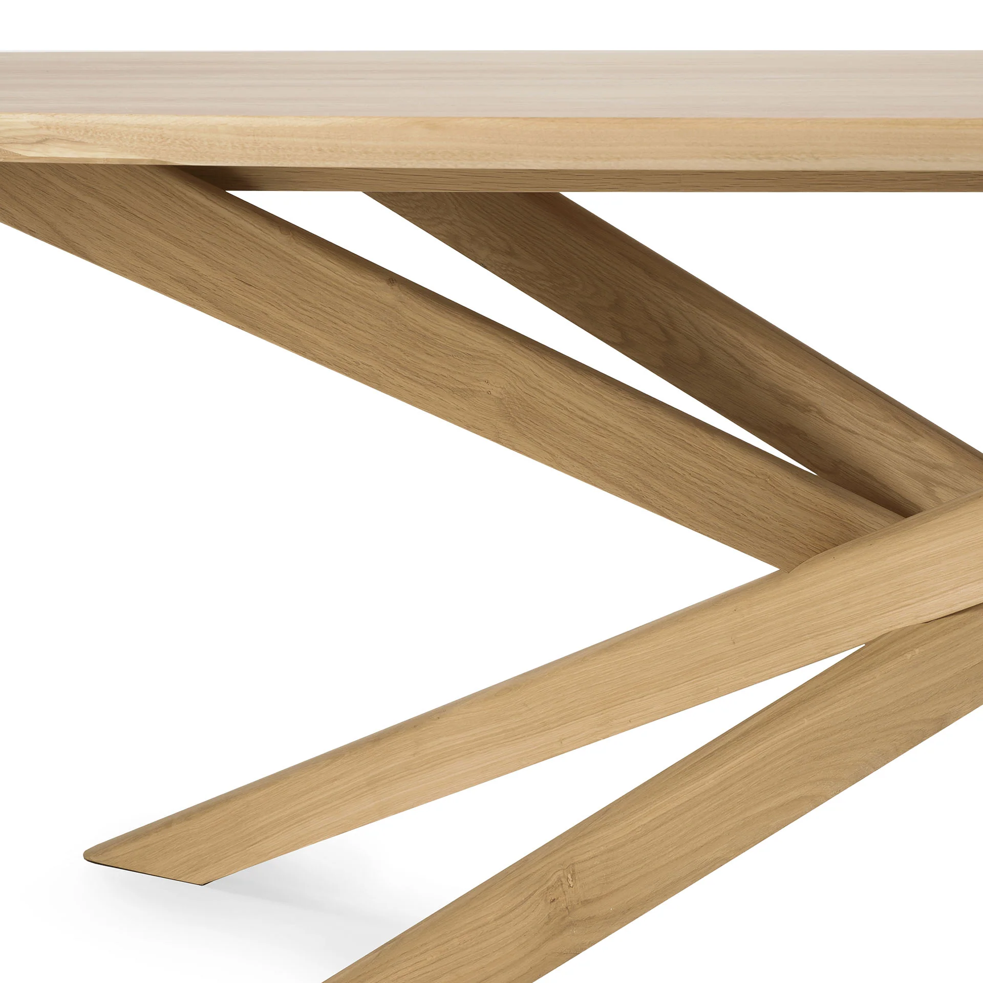 Ethnicraft Oak Mikado Oval Coffee Table - Image 3