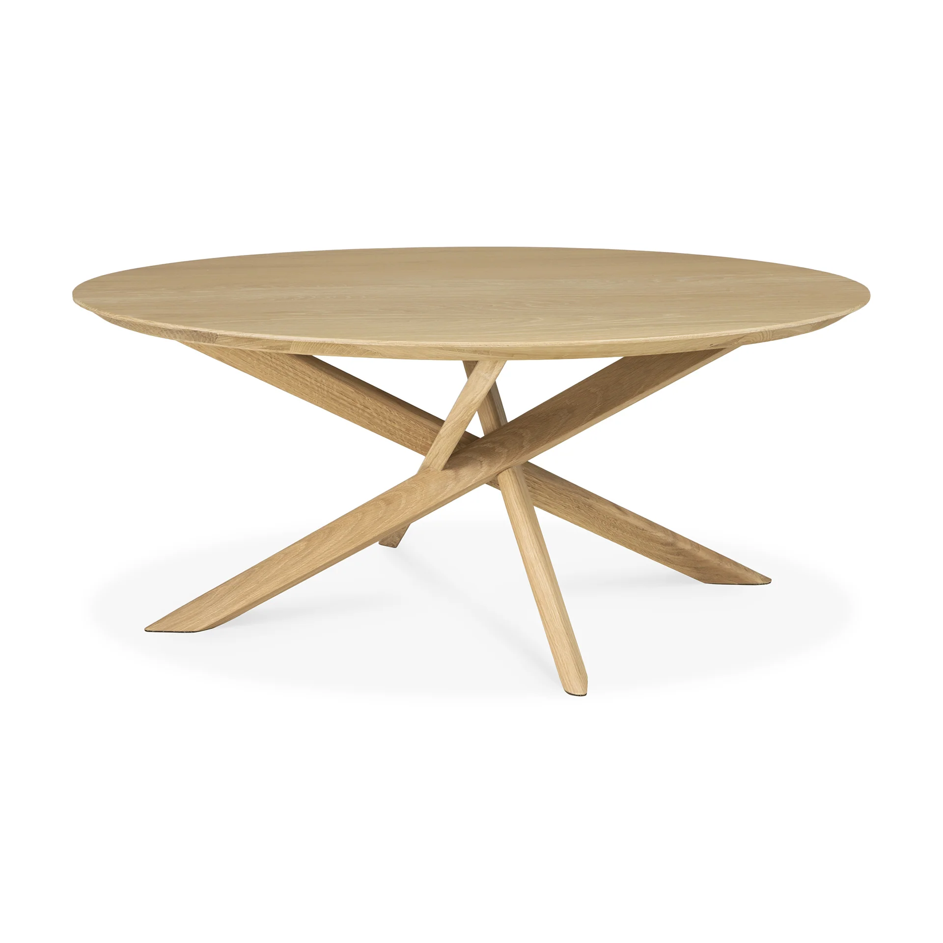 Ethnicraft Oak Mikado Round Coffee Table