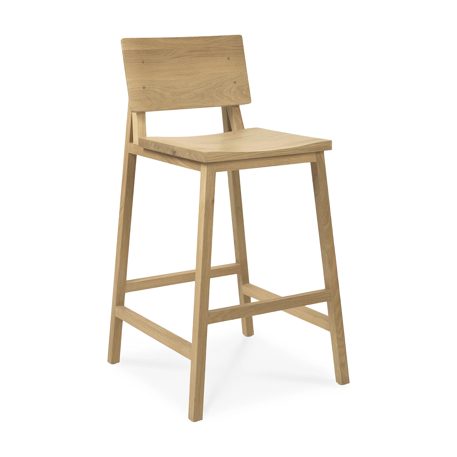 Ethnicraft Oak N3 Counter Stool