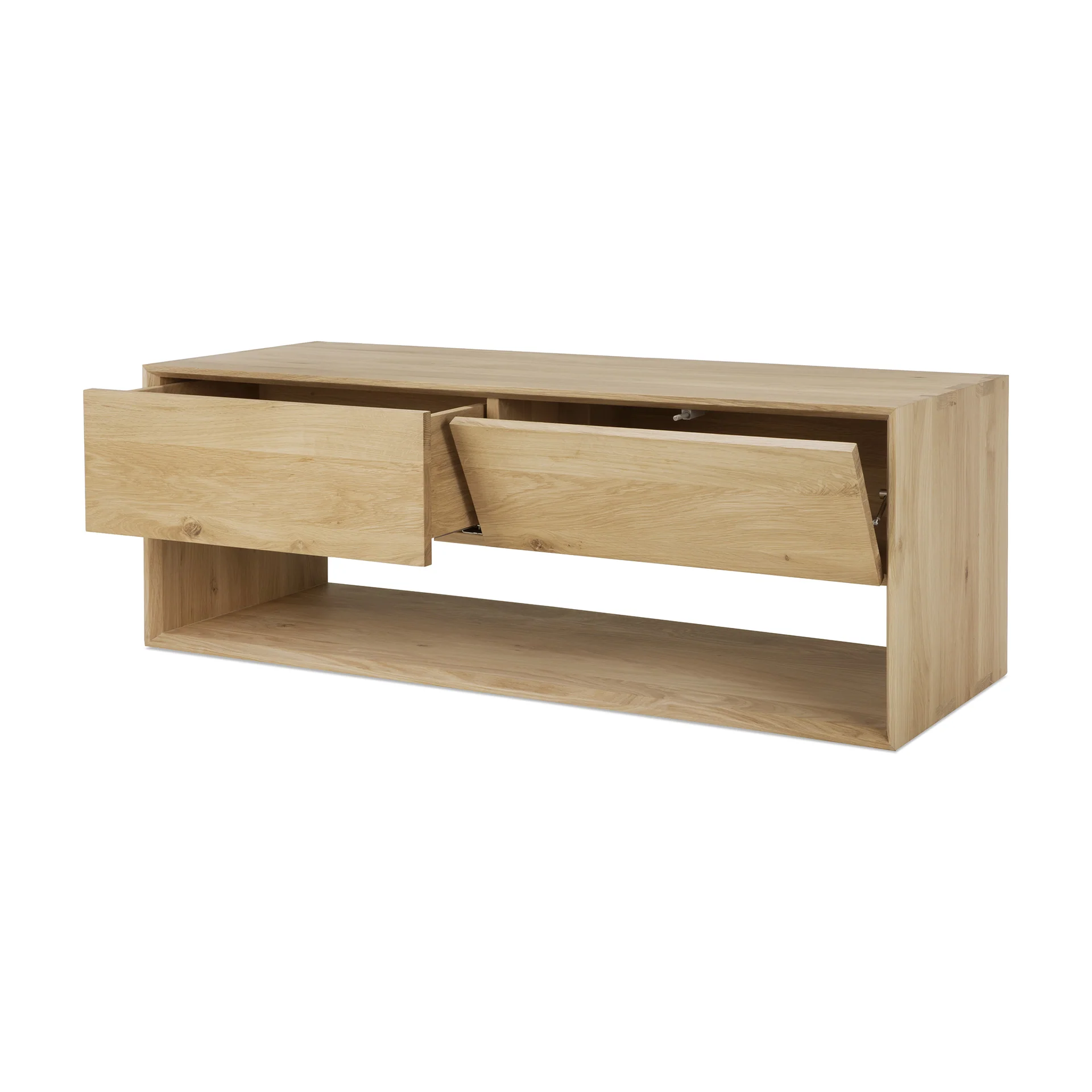 Ethnicraft Oak Nordic 1 Door 1 Drawer Entertainment Unit - Image 3
