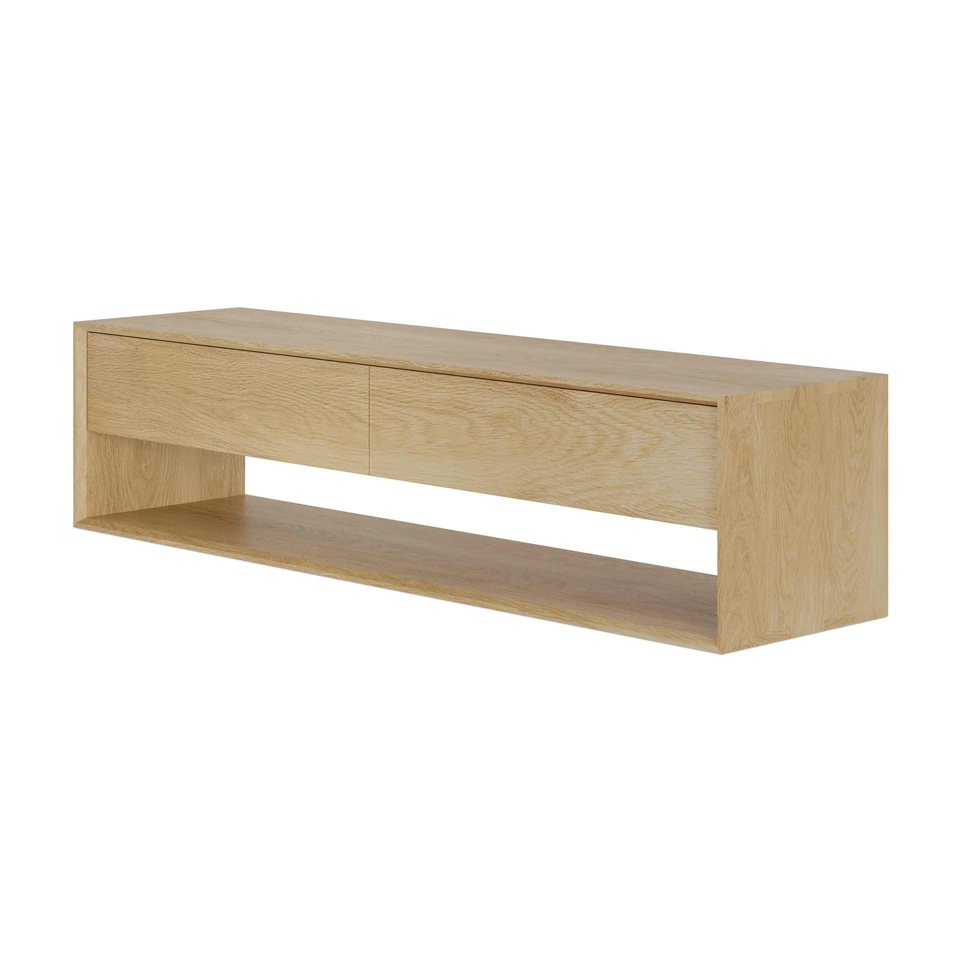 Ethnicraft Oak Nordic 1 Door 1 Drawer Entertainment Unit - Image 5