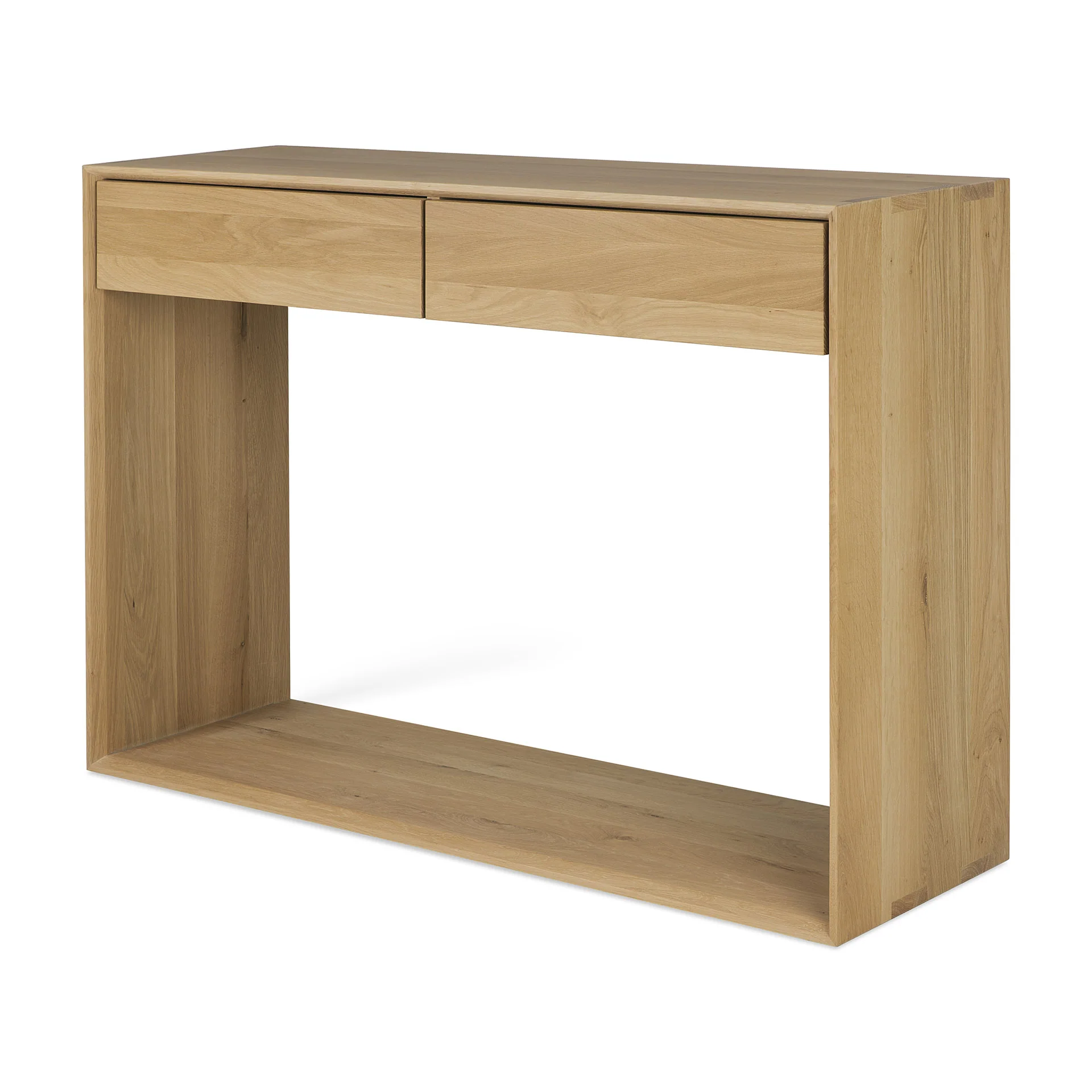 Ethnicraft Oak Nordic 2 Drawers Console - Image 3