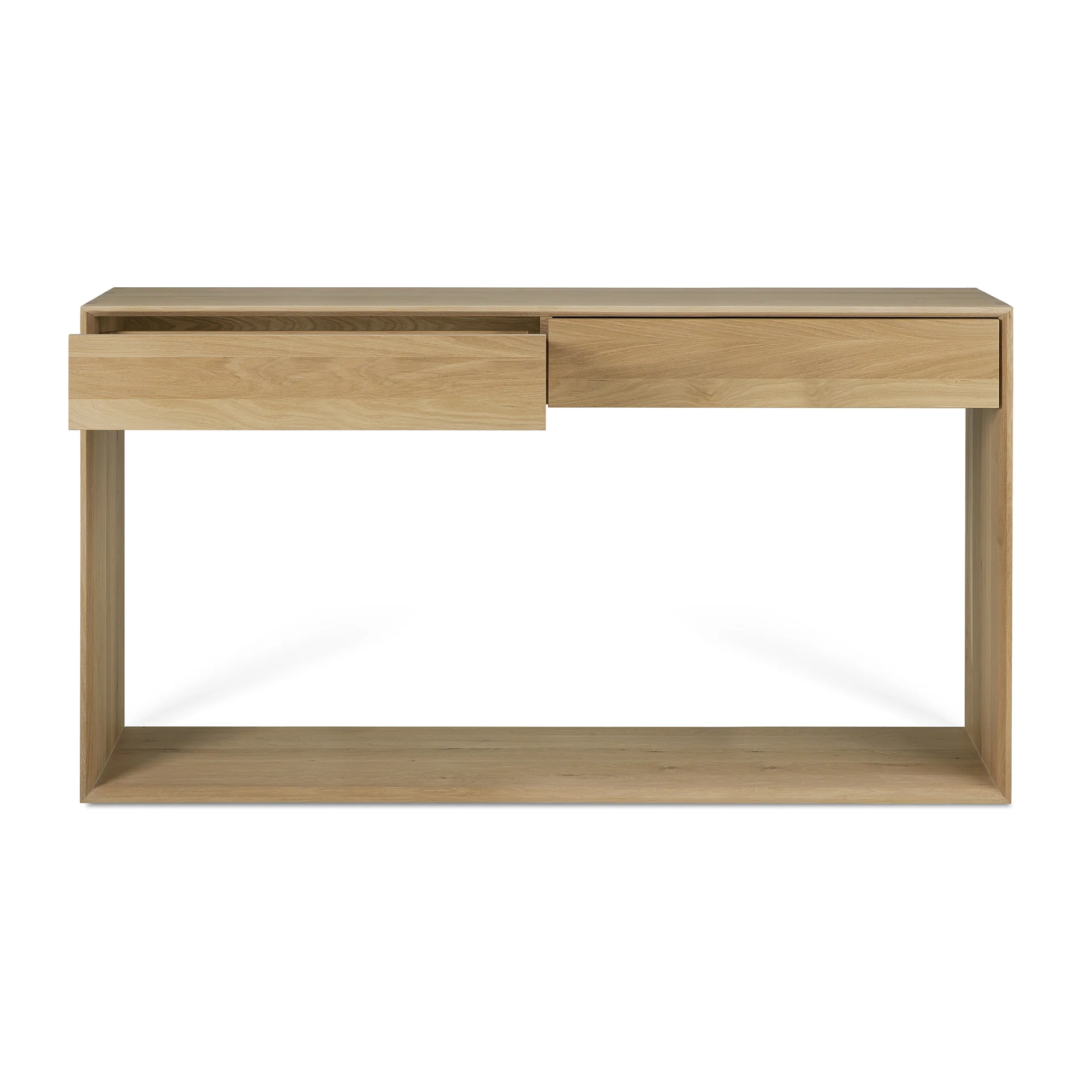 Ethnicraft Oak Nordic 2 Drawers Console - Image 5