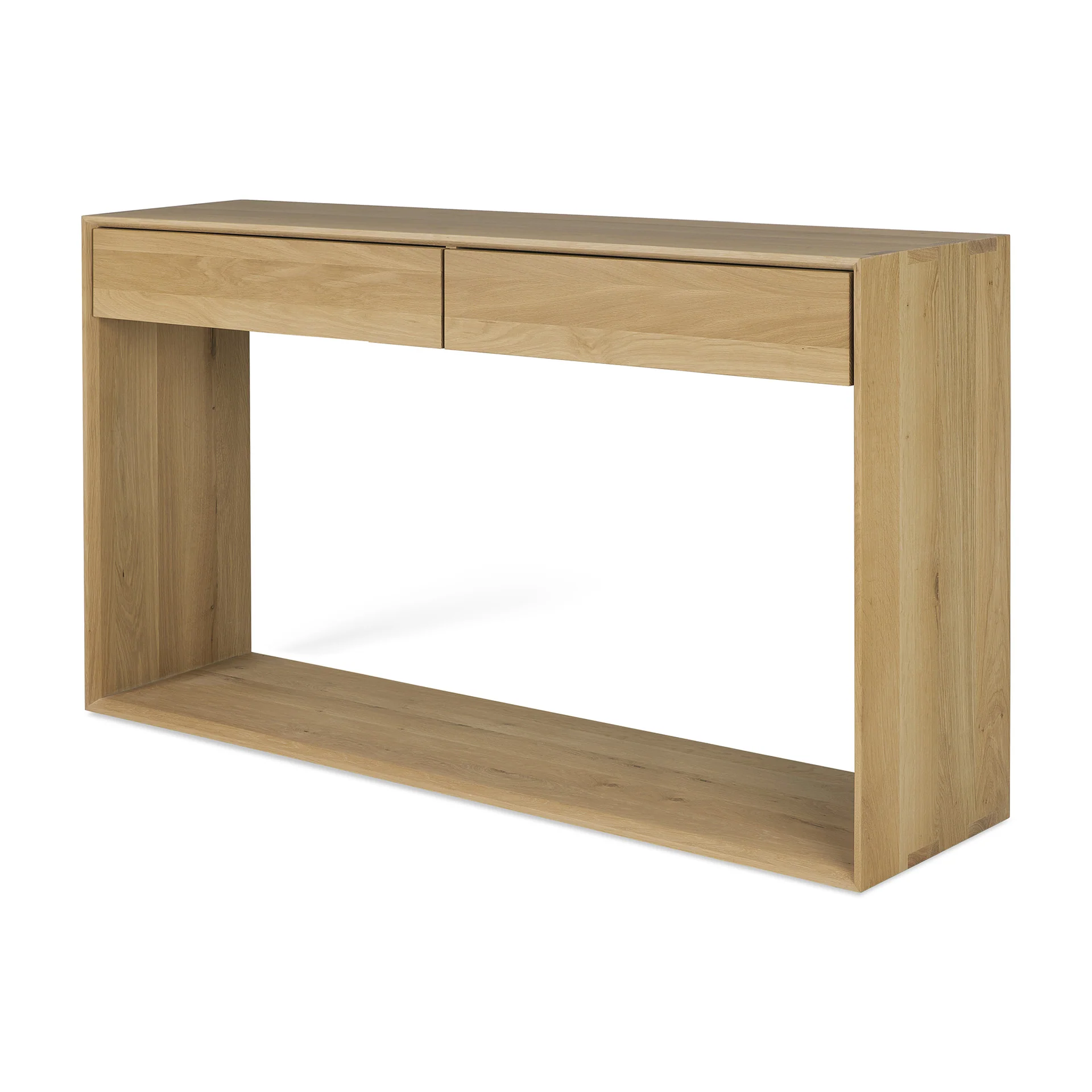 Ethnicraft Oak Nordic 2 Drawers Console - Image 6