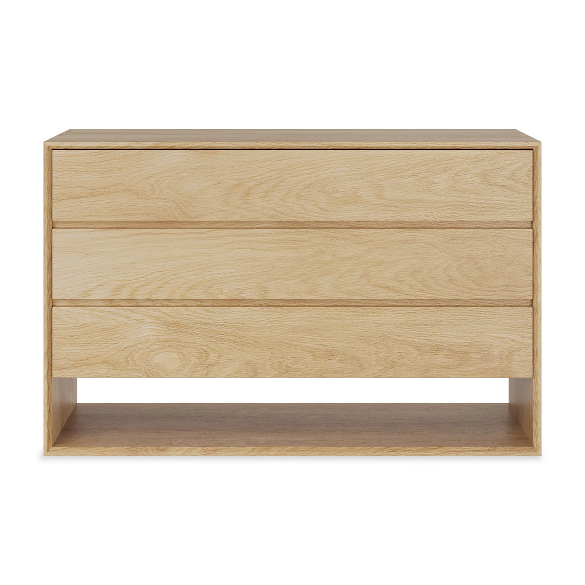 Ethnicraft Oak Nordic Chest of 3 Drawers