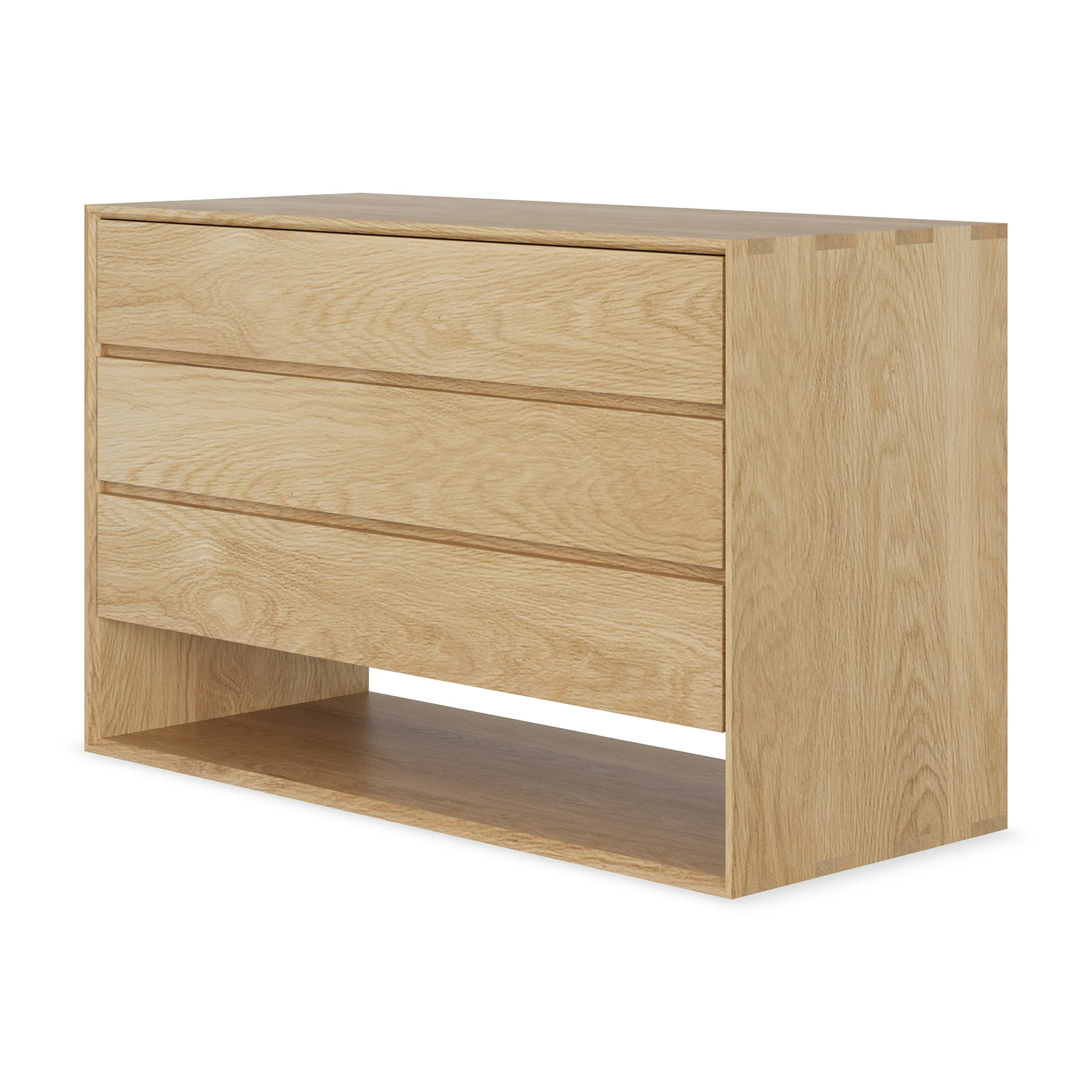 Ethnicraft Oak Nordic Chest of 3 Drawers - Image 2