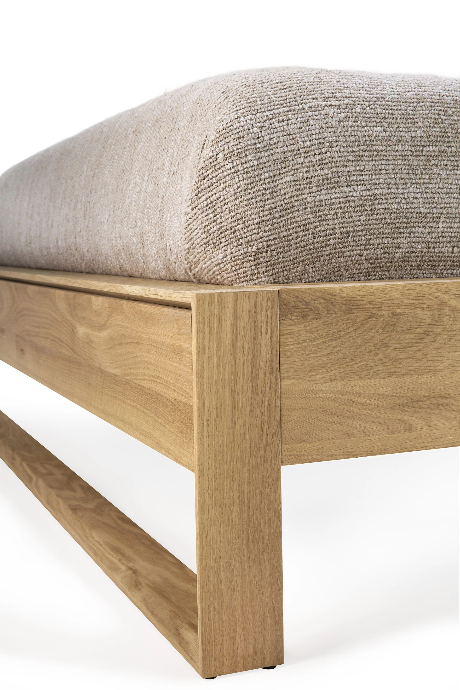 Ethnicraft Oak Nordic II King Bed - Image 3